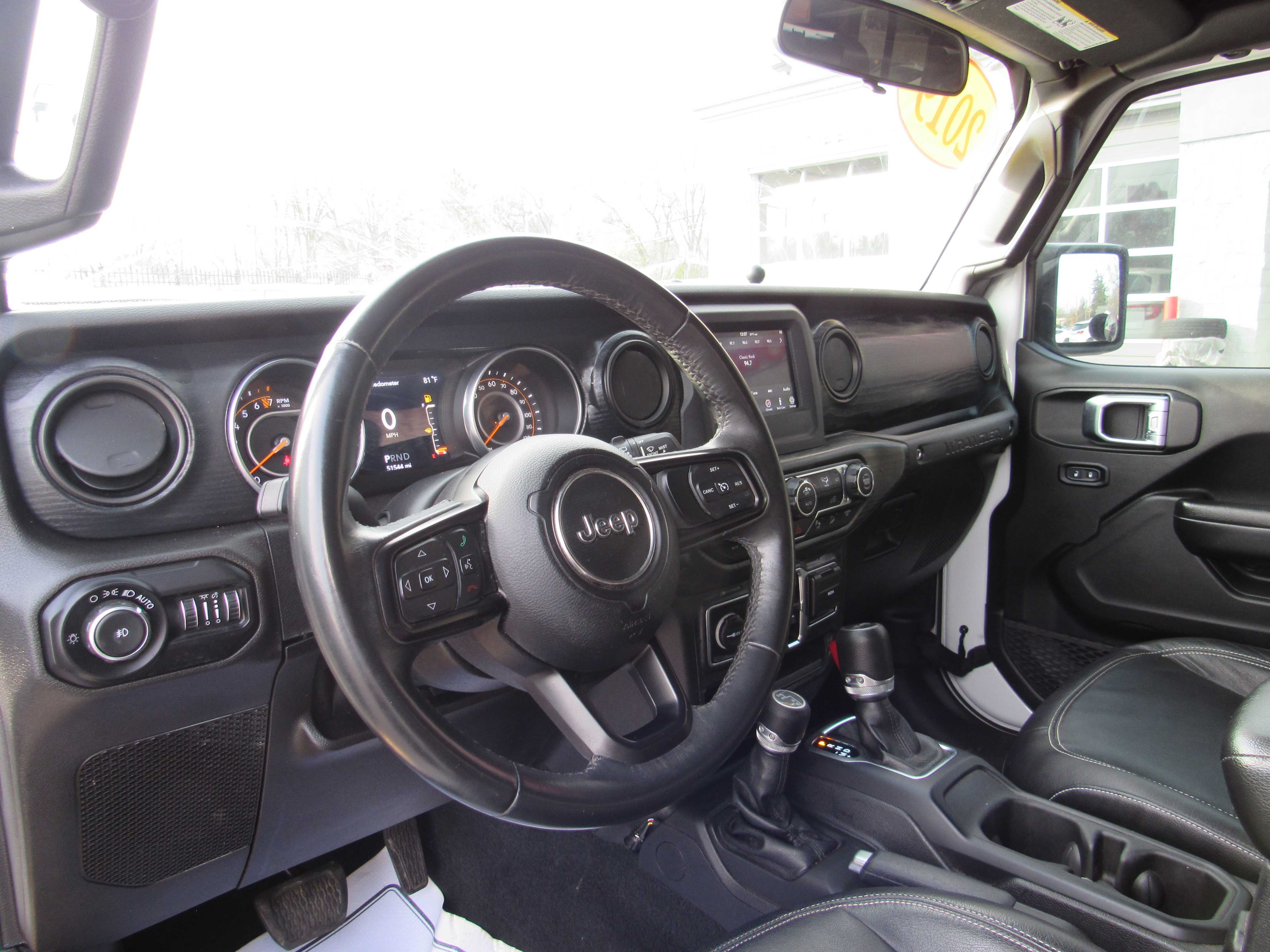 WHITE, 2019 JEEP WRANGLER UNLIMITED Thumnail Image 12