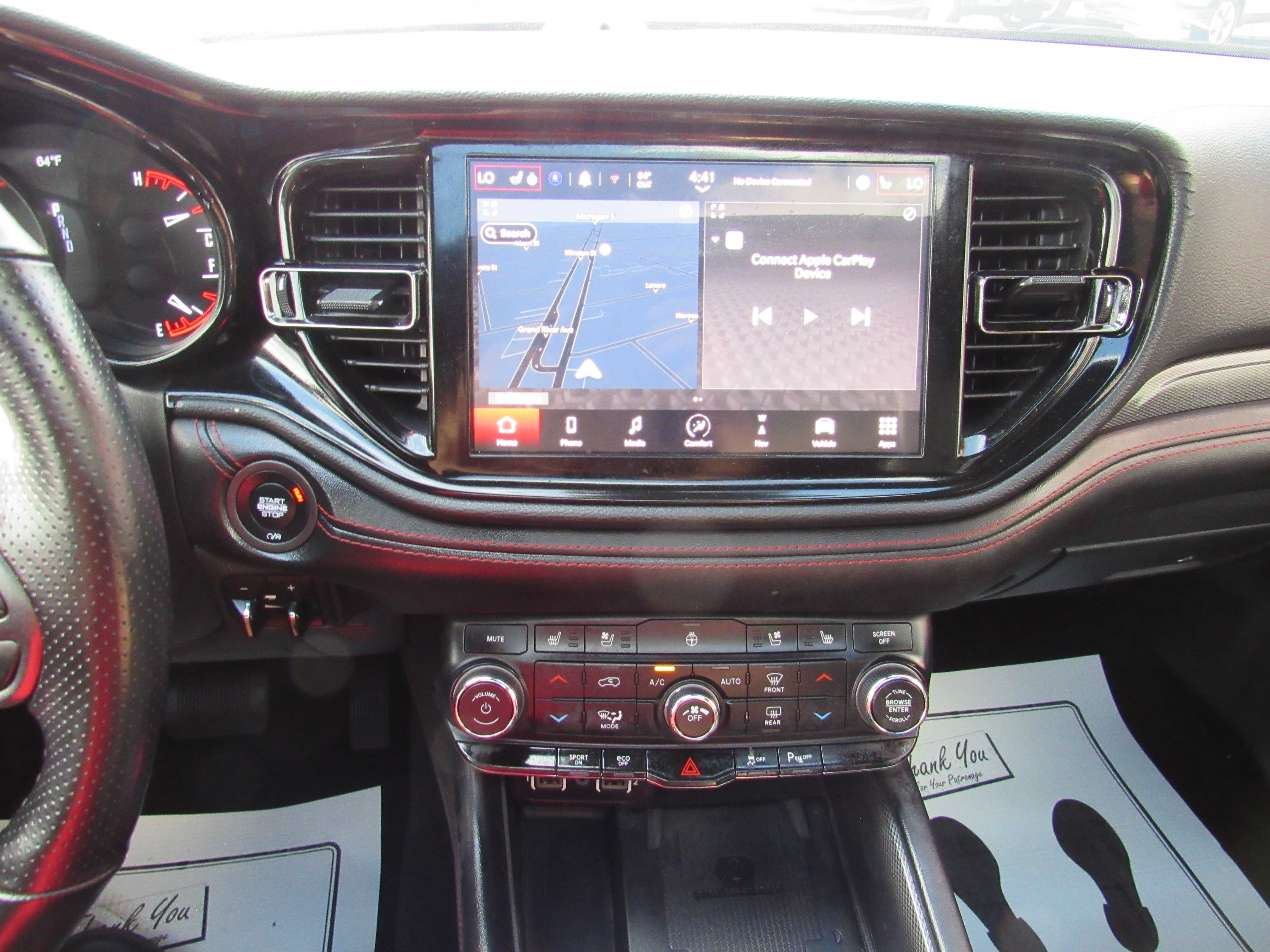 BLACK, 2024 DODGE DURANGO Thumnail Image 13
