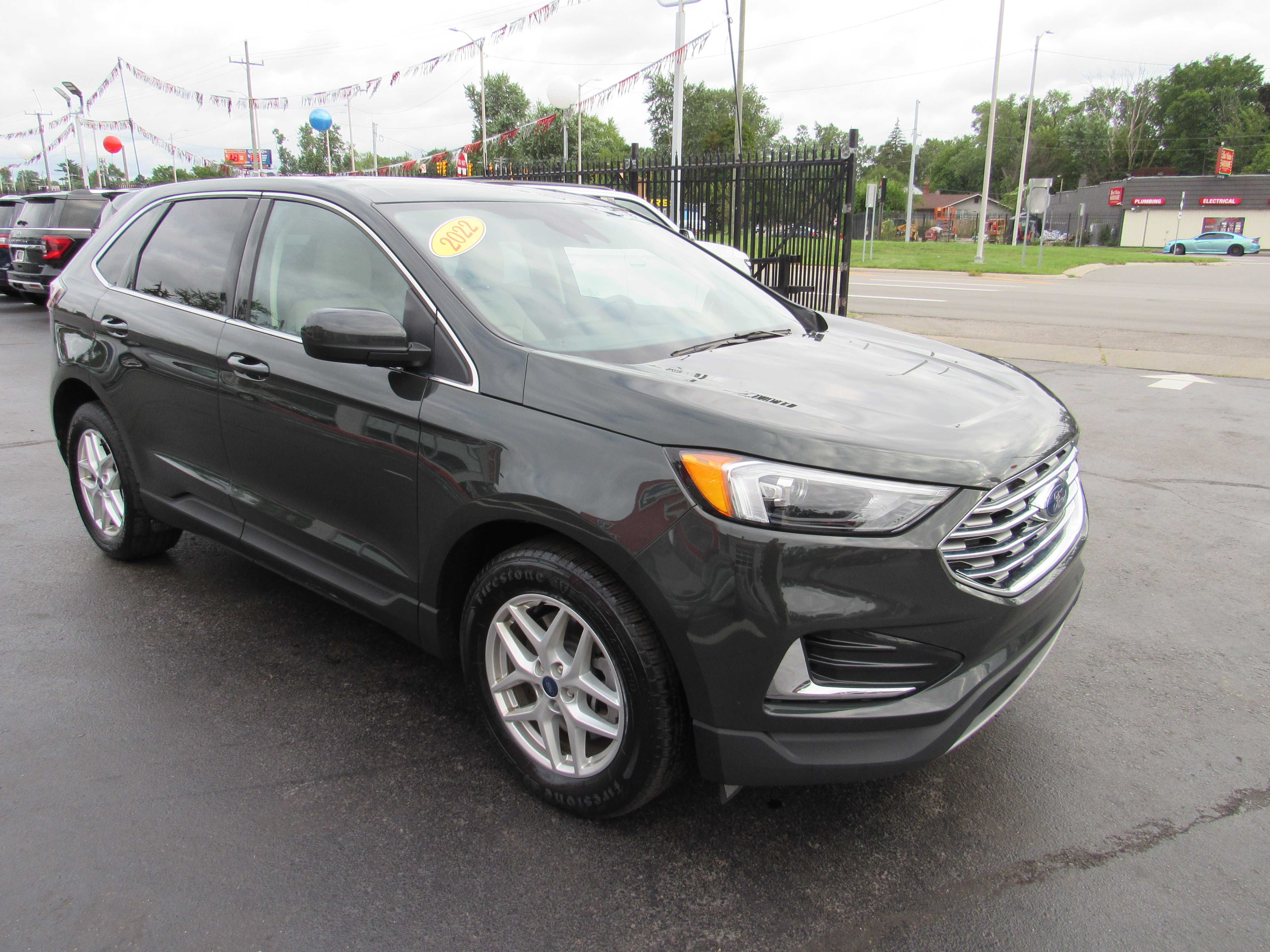 GREEN, 2022 FORD EDGE Thumnail Image 4