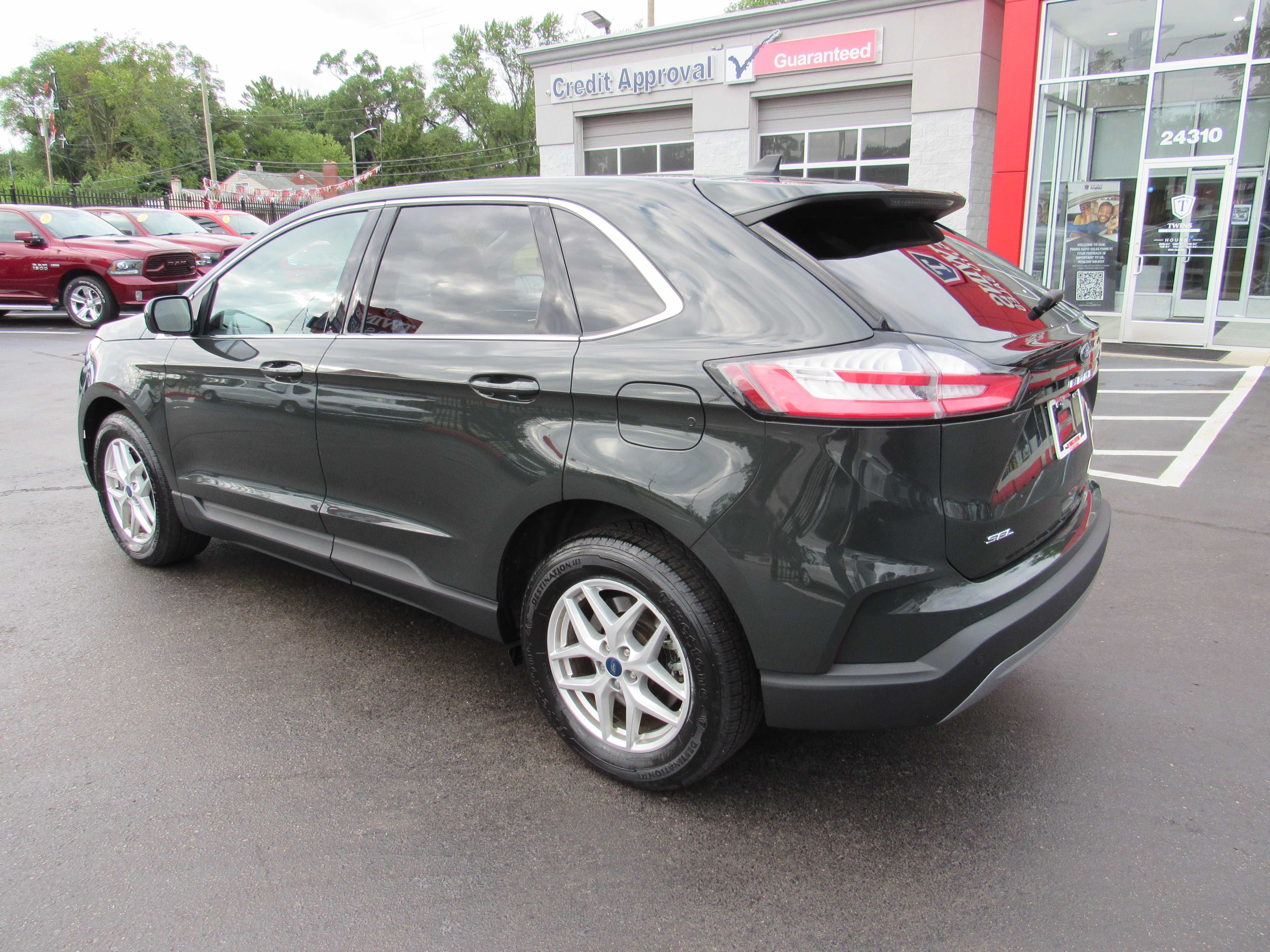 GREEN, 2022 FORD EDGE Thumnail Image 8
