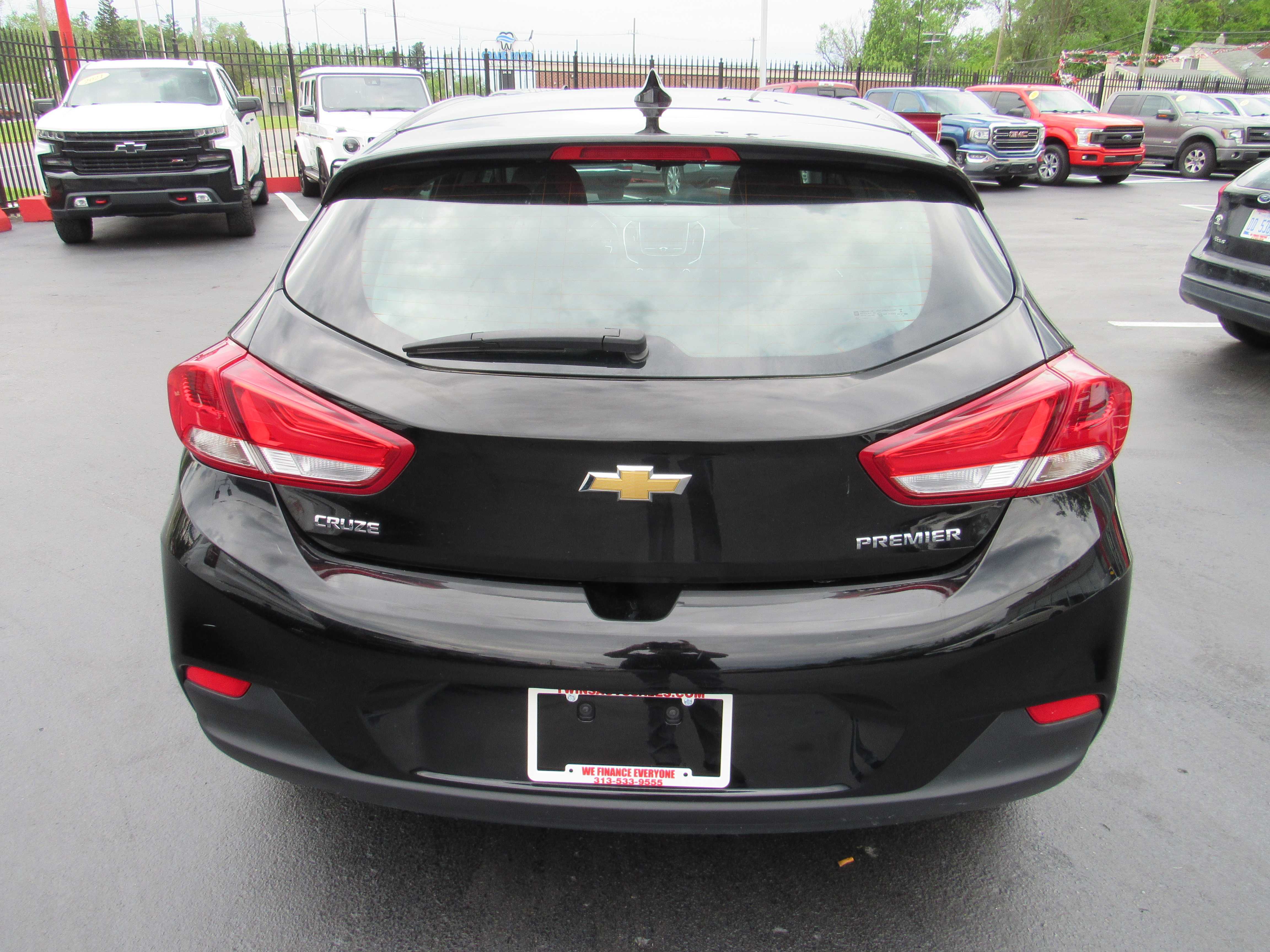 BLACK, 2019 CHEVROLET CRUZE Thumnail Image 7