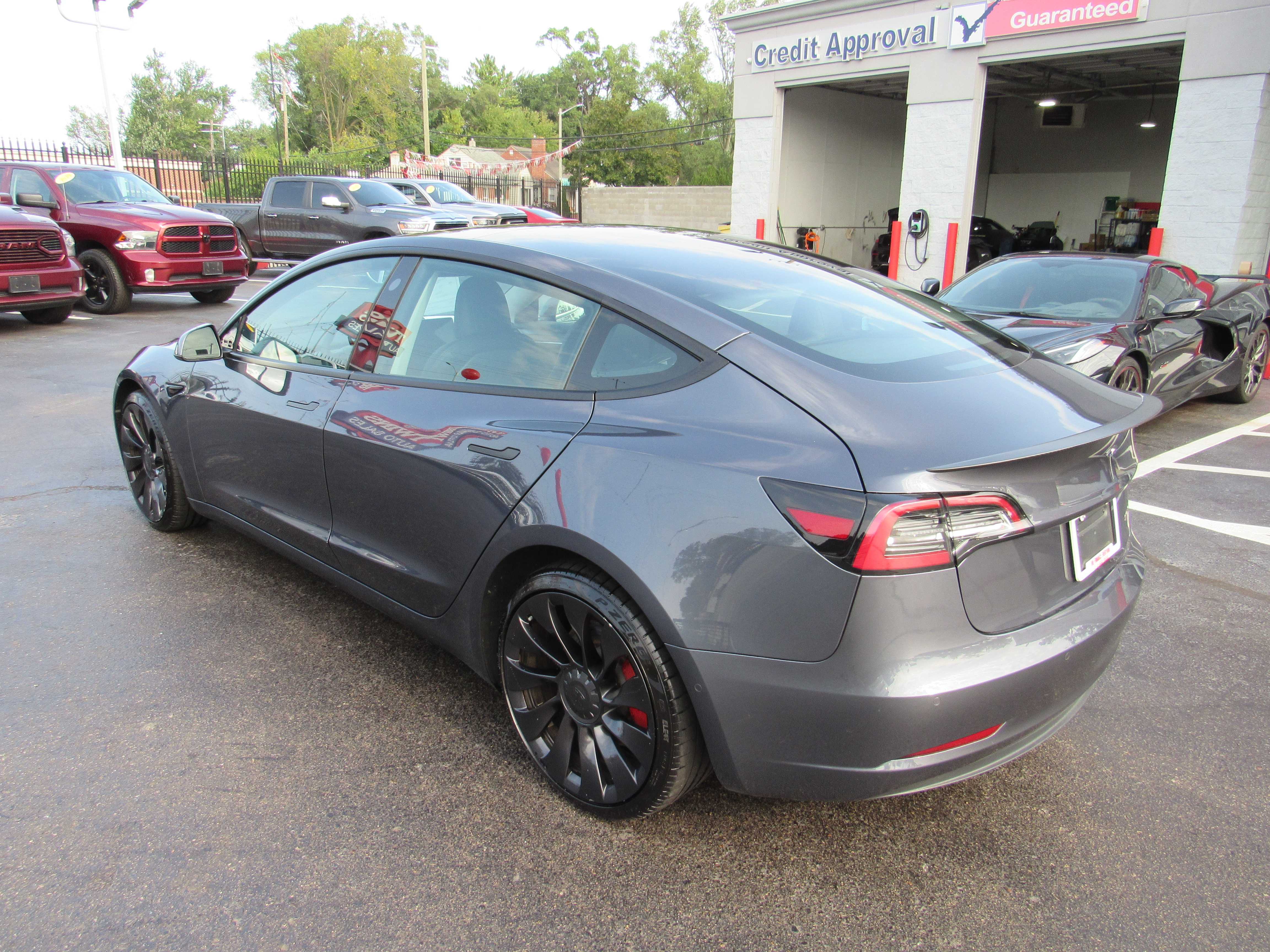 GREY, 2022 TESLA MODEL 3 Thumnail Image 8