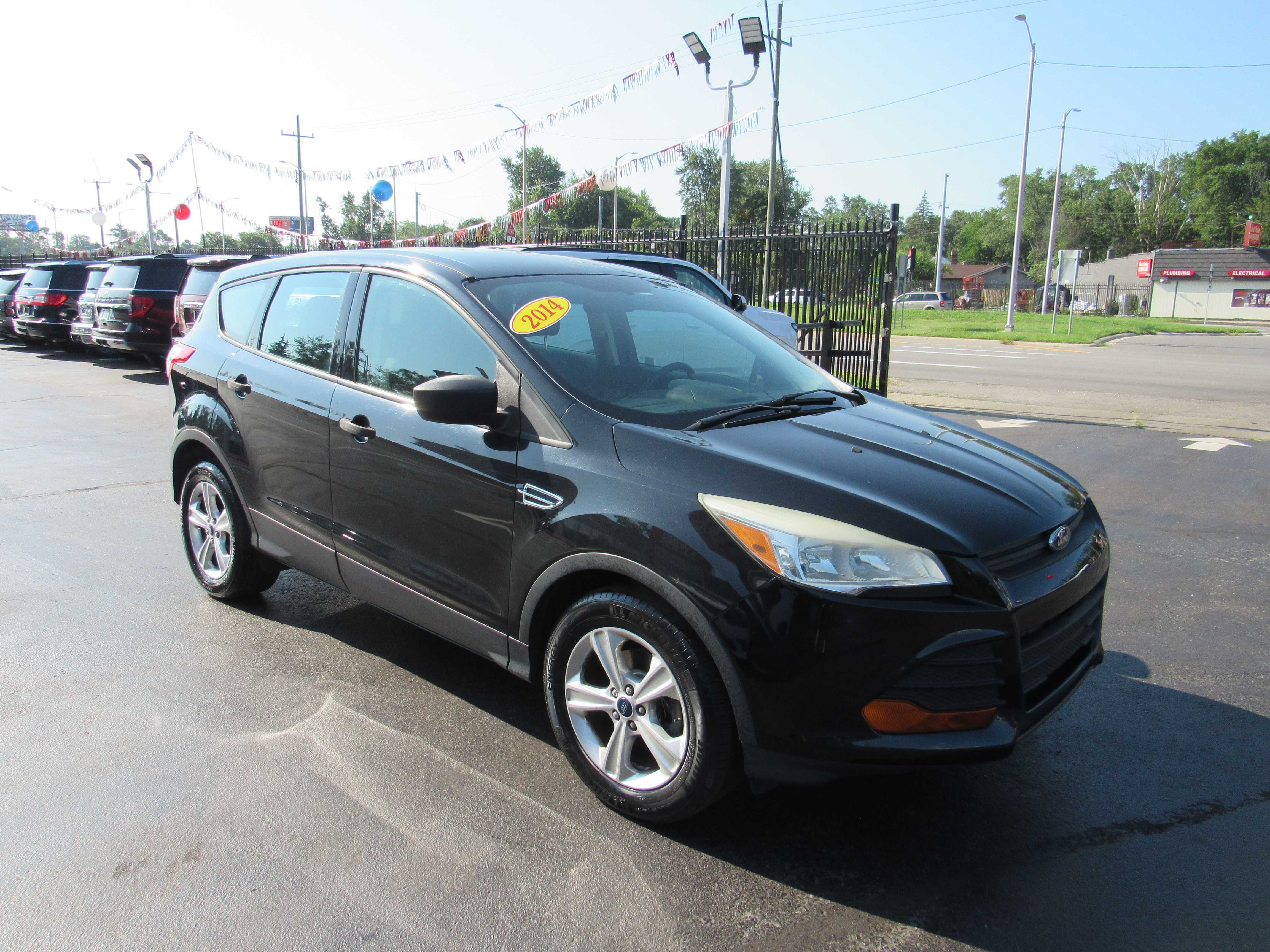 BLACK, 2014 FORD ESCAPE Thumnail Image 4