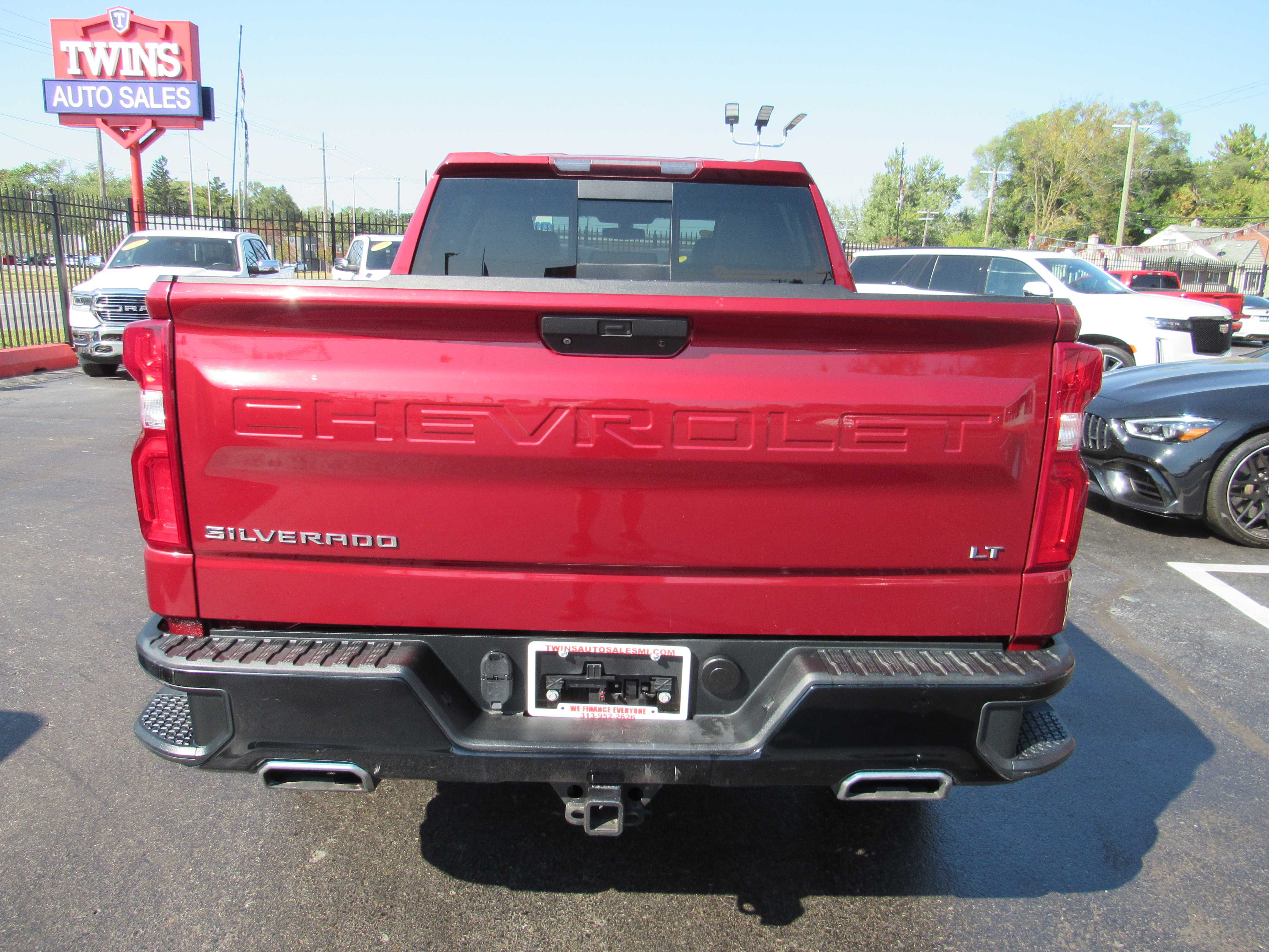 RED, 2019 CHEVROLET SILVERADO 1500 CREW CAB Thumnail Image 7