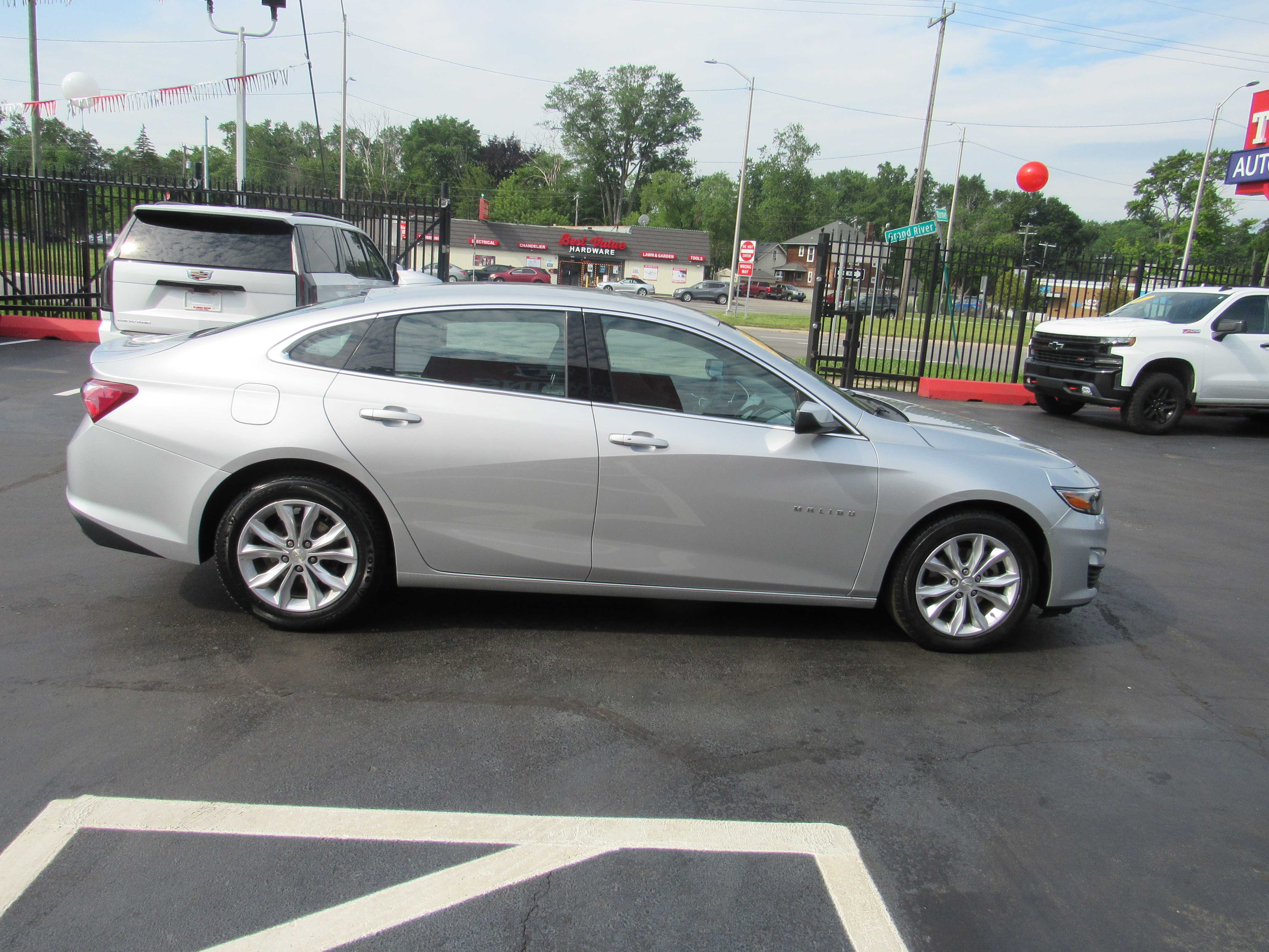 SILVER, 2020 CHEVROLET MALIBU Thumnail Image 5