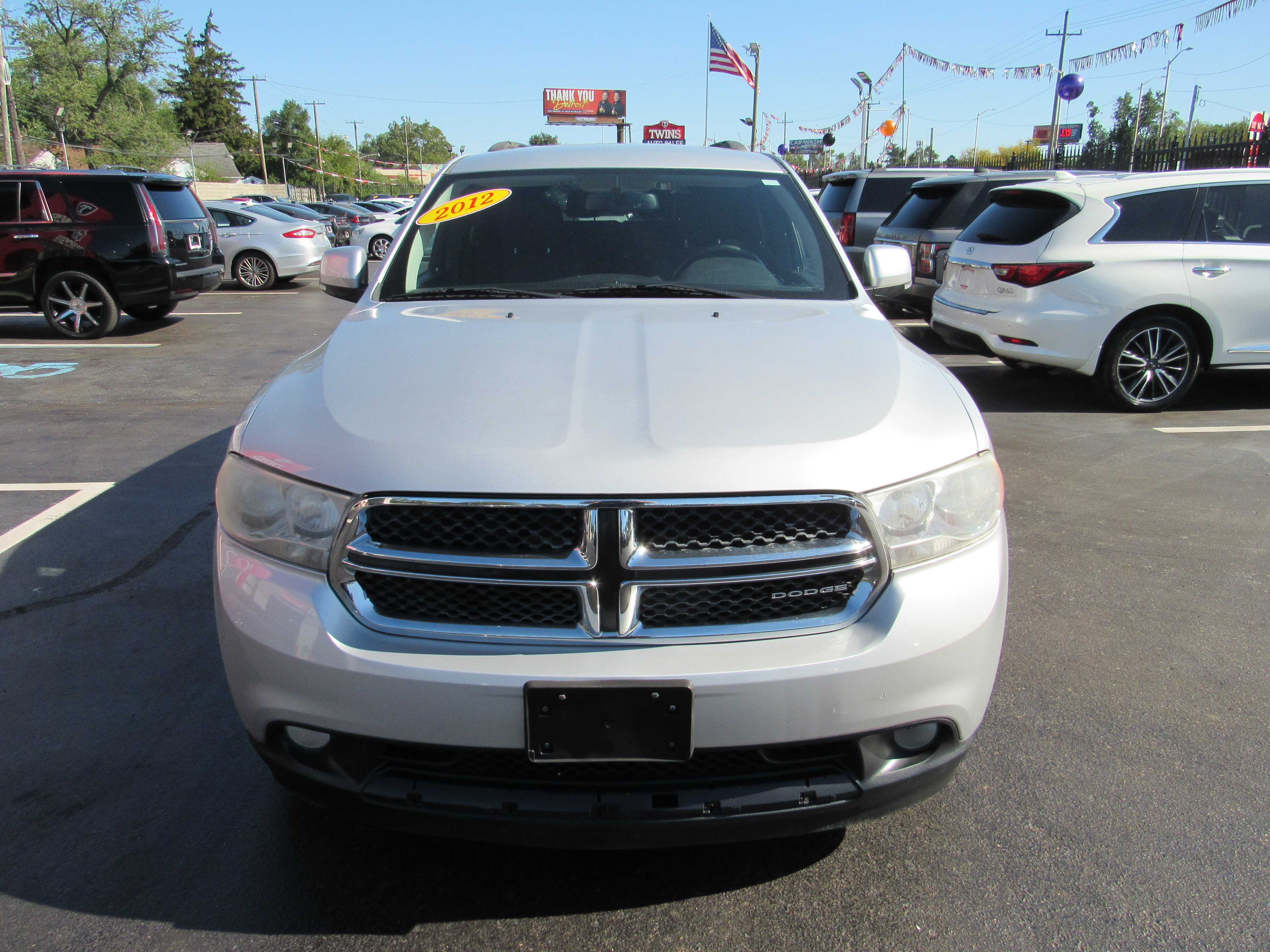 SILVER, 2012 DODGE DURANGO Thumnail Image 3