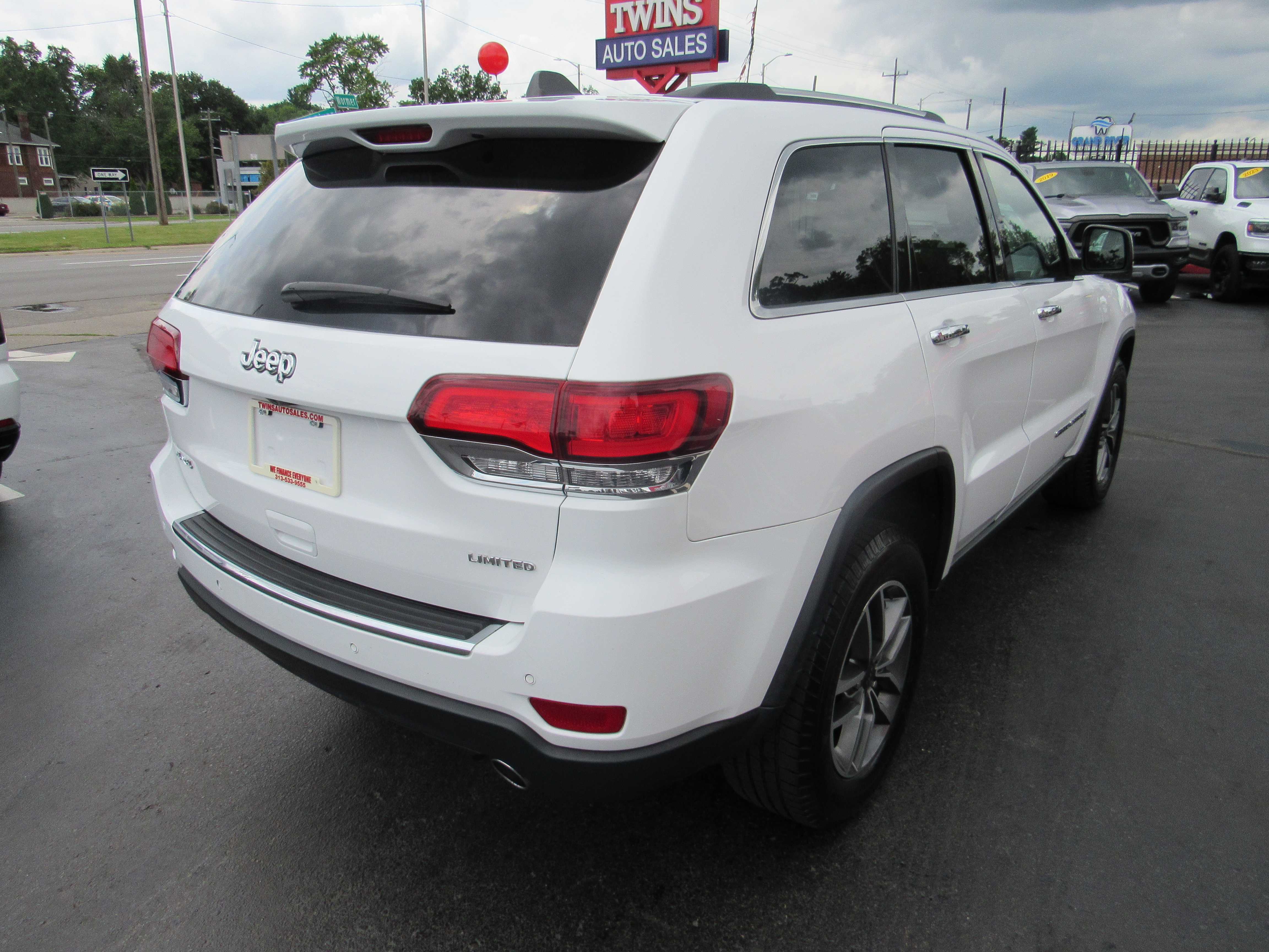 WHITE, 2020 JEEP GRAND CHEROKEE Thumnail Image 6