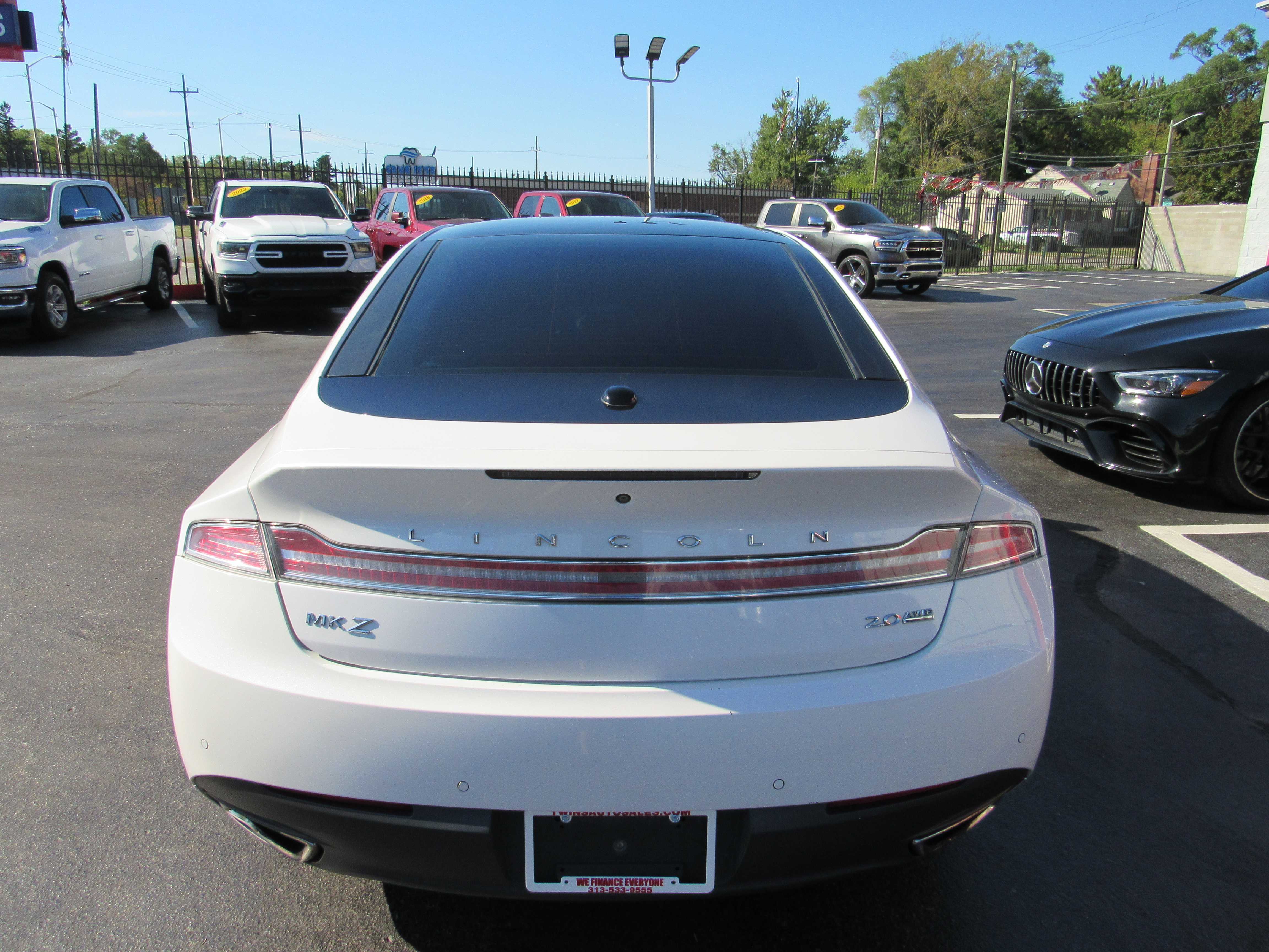 WHITE, 2016 LINCOLN MKZ Thumnail Image 7