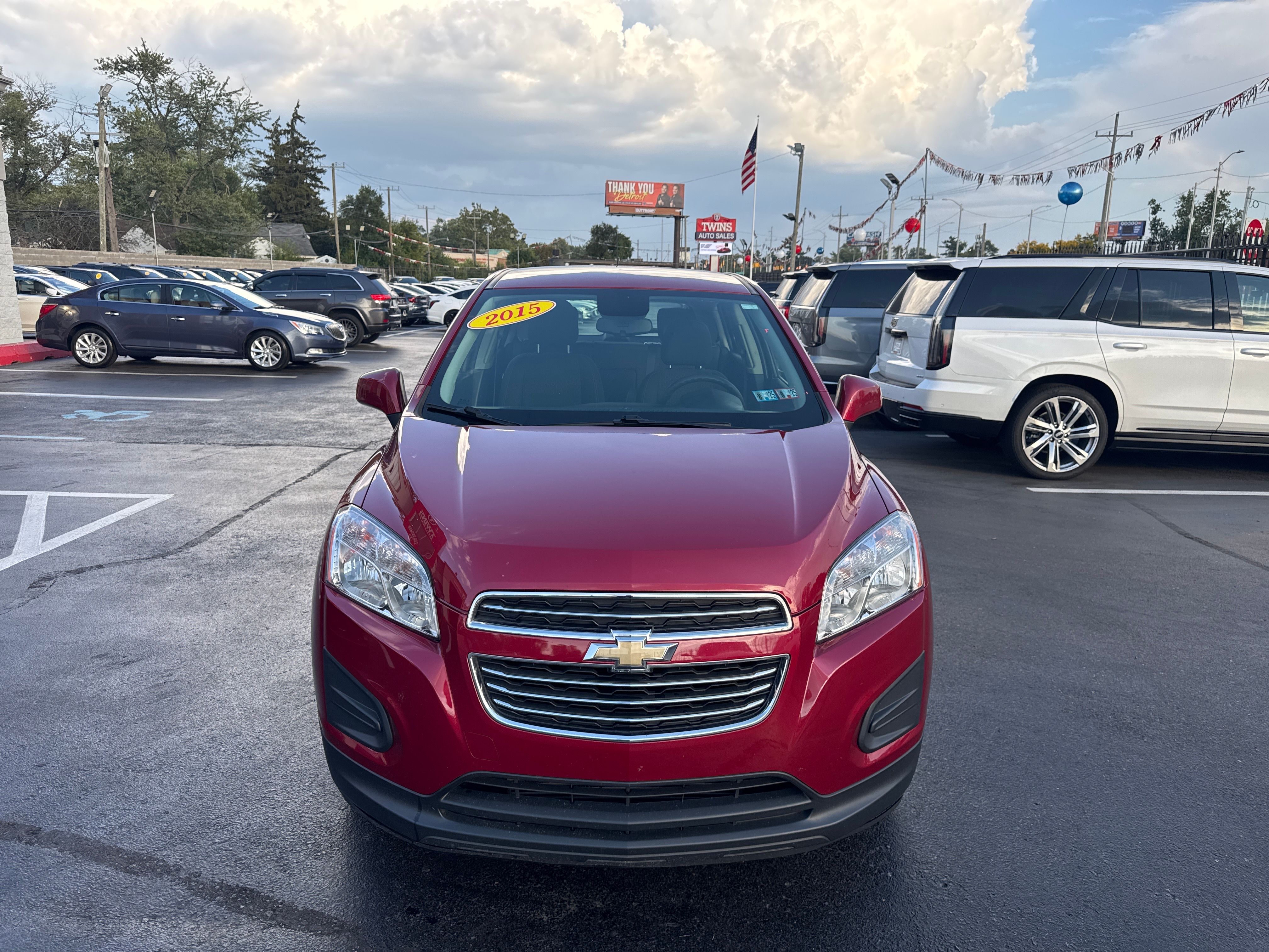 RED, 2015 CHEVROLET TRAX Thumnail Image 3