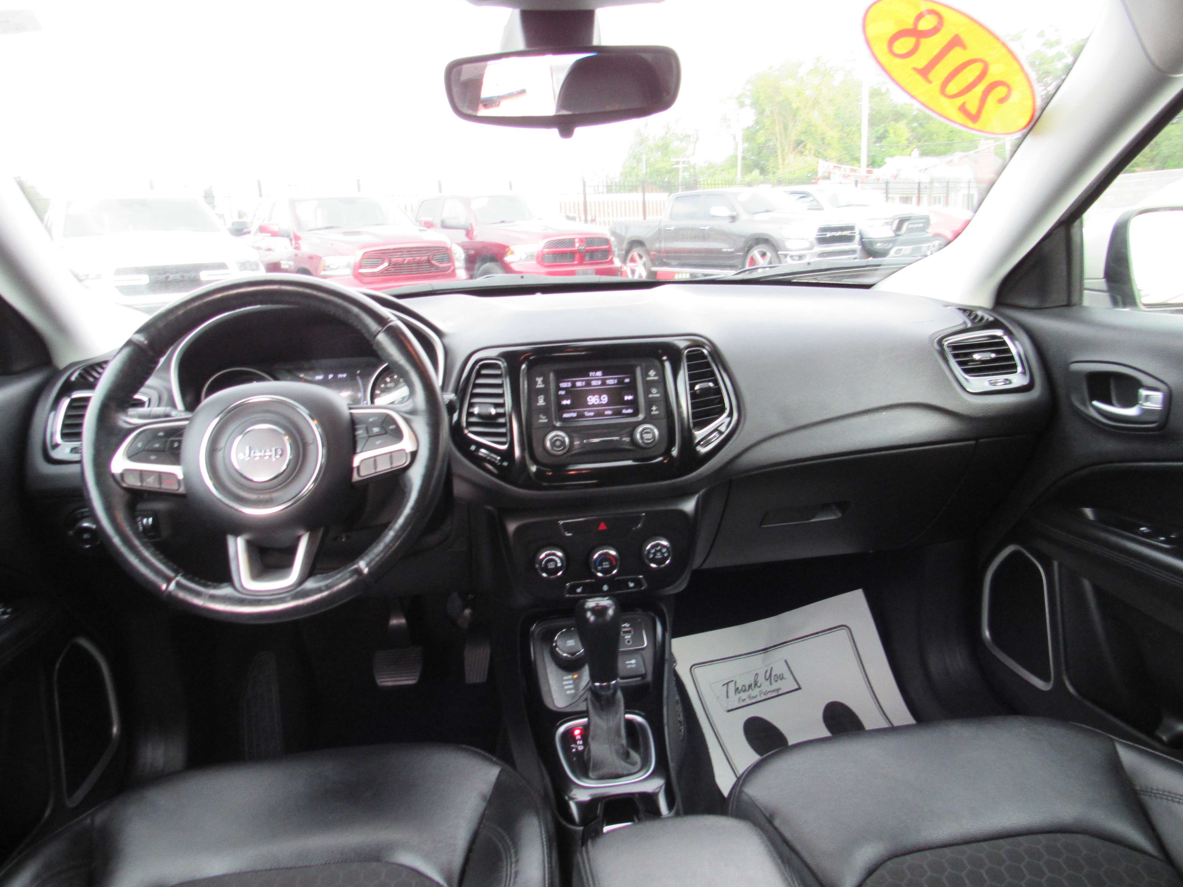WHITE, 2018 JEEP COMPASS Thumnail Image 13
