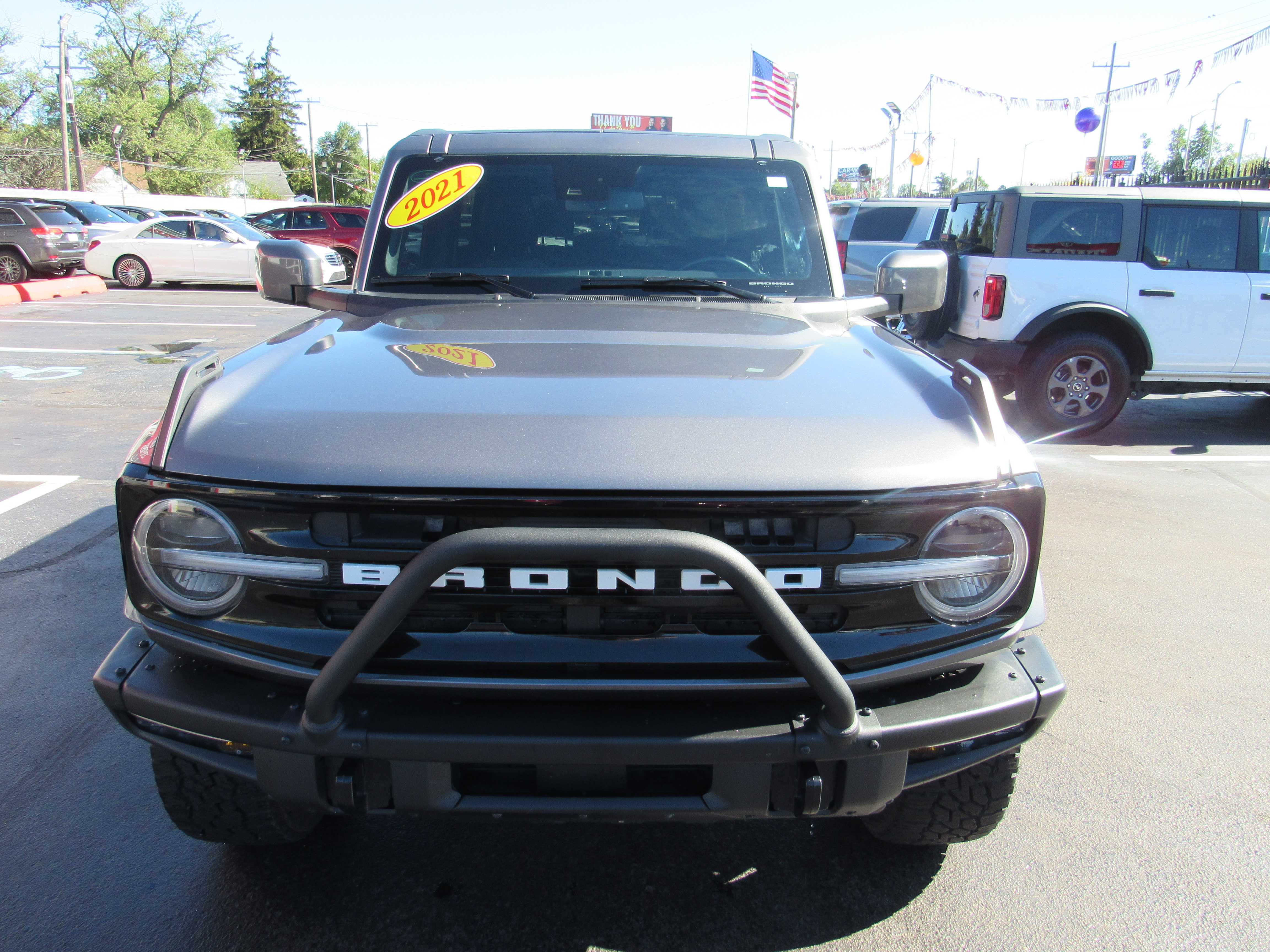 GREY, 2021 FORD BRONCO Thumnail Image 3