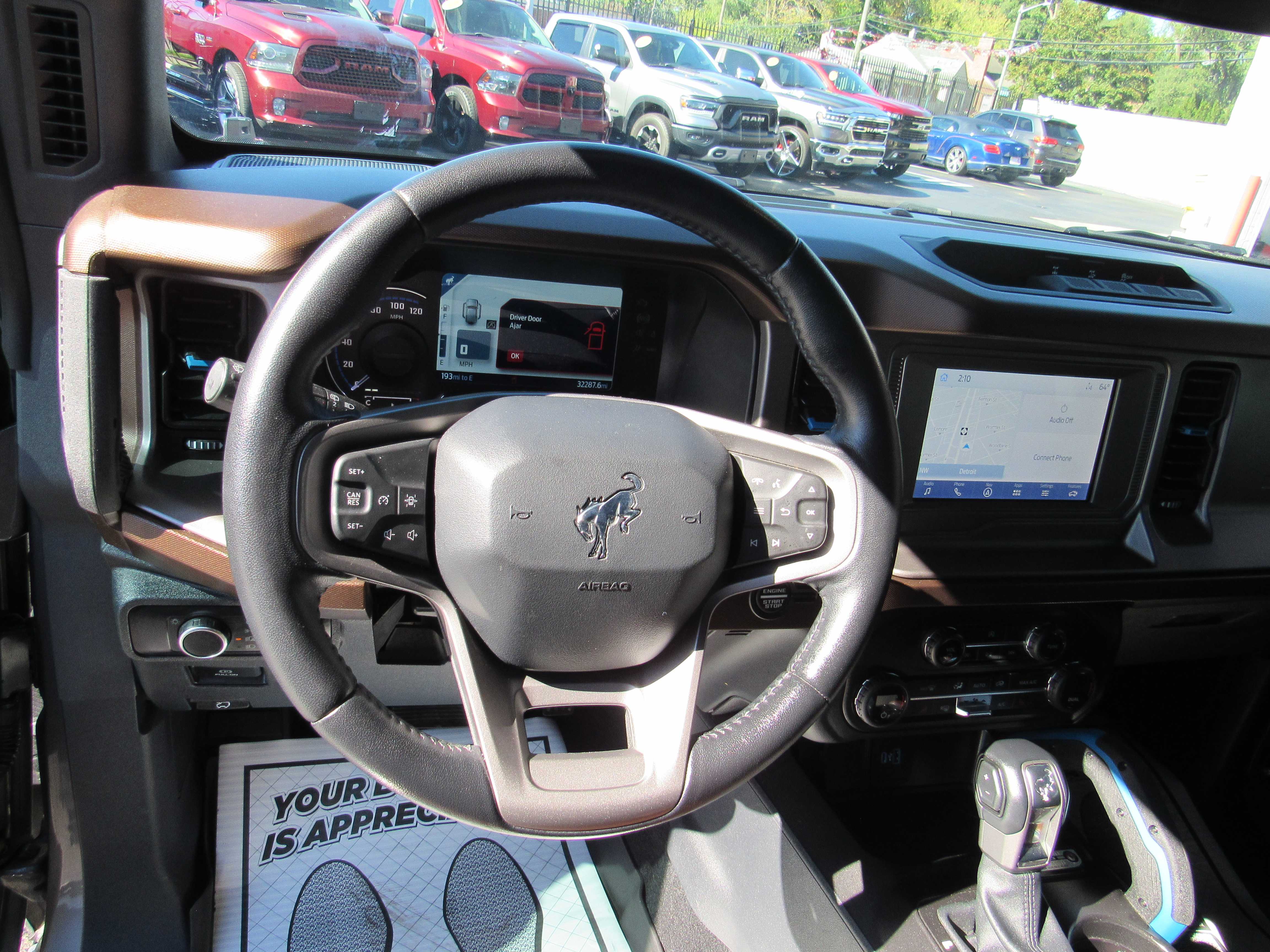 GREY, 2021 FORD BRONCO Thumnail Image 14