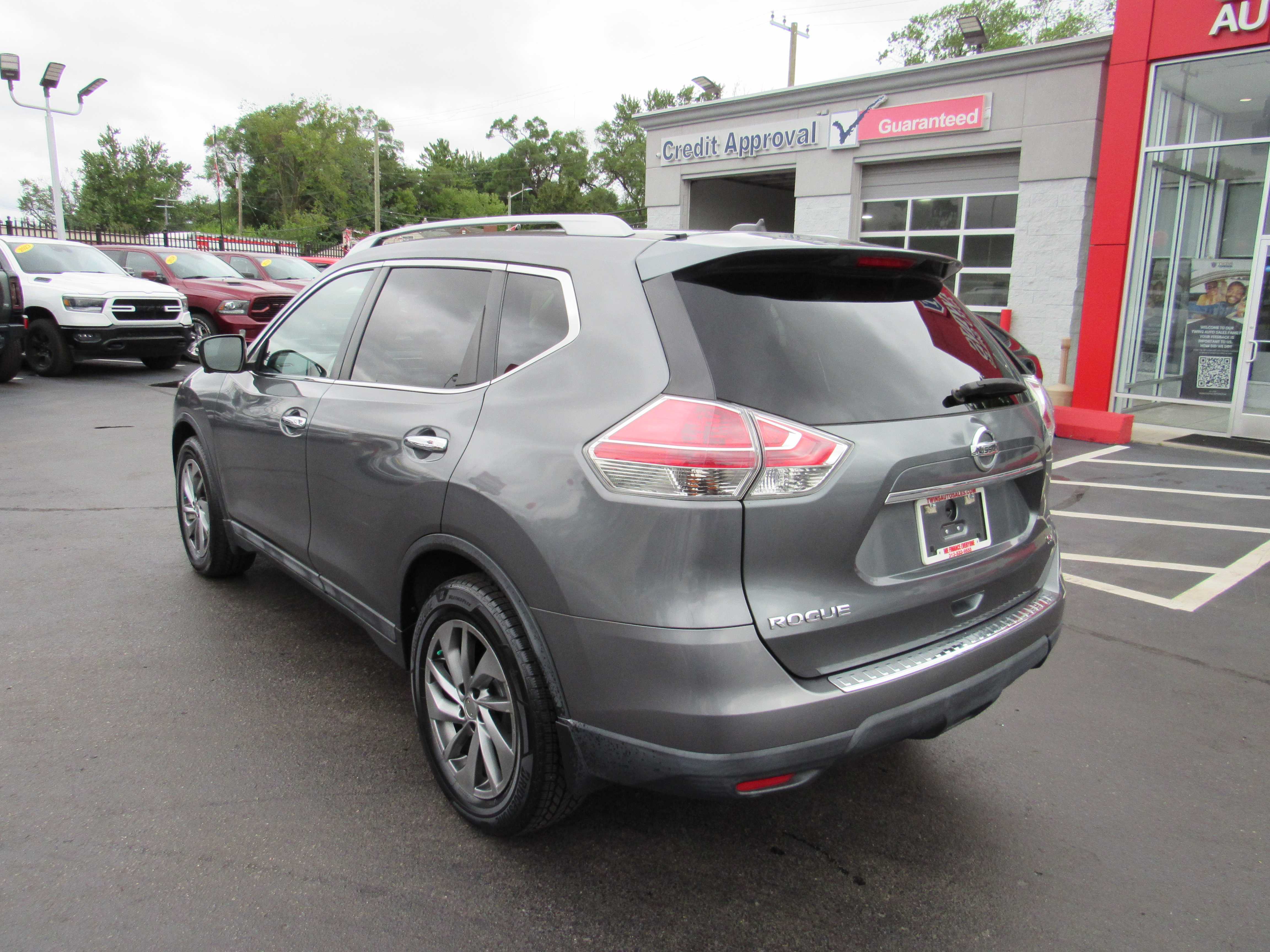 GREY, 2015 NISSAN ROGUE Thumnail Image 8
