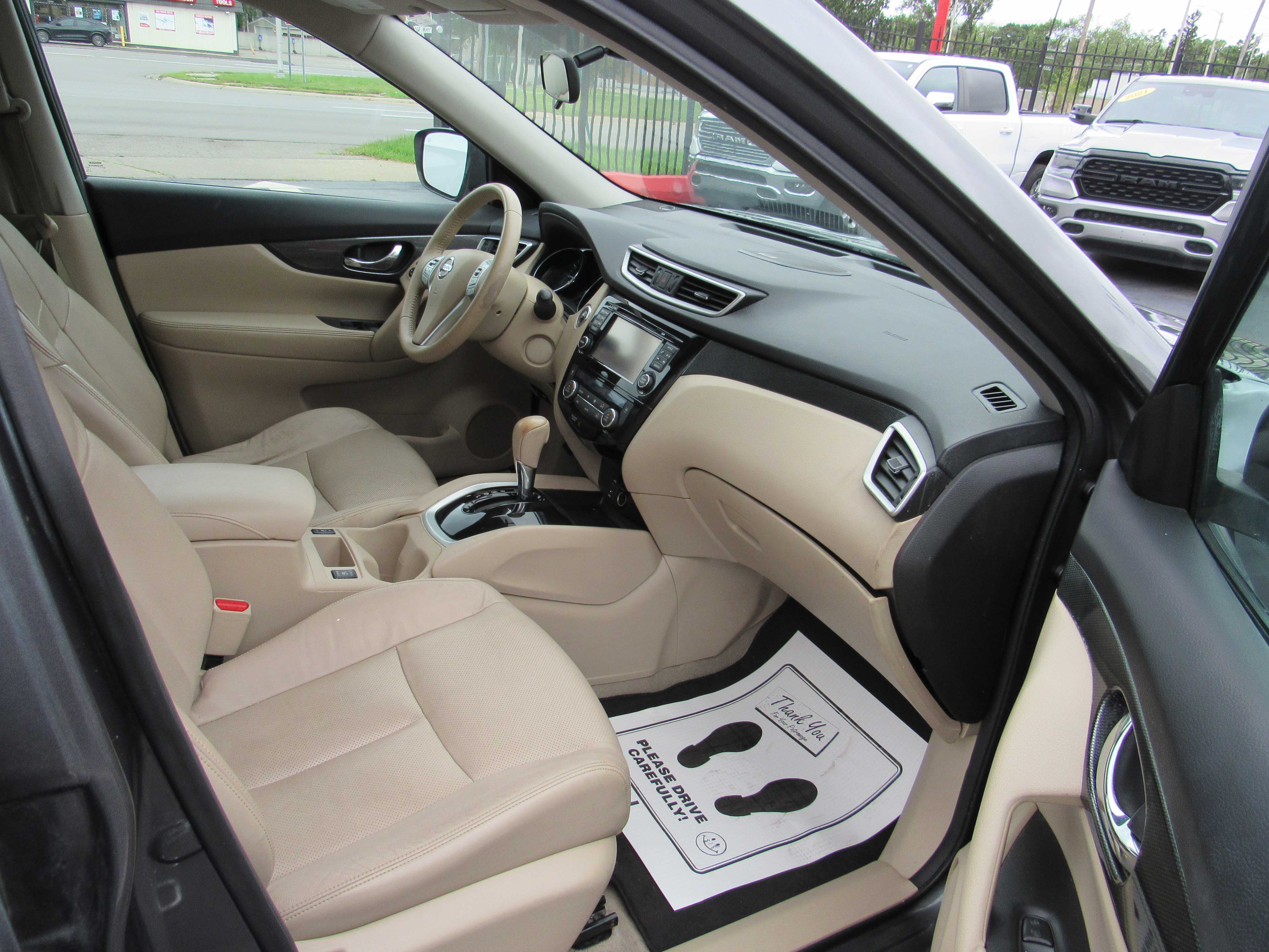 GREY, 2015 NISSAN ROGUE Thumnail Image 9