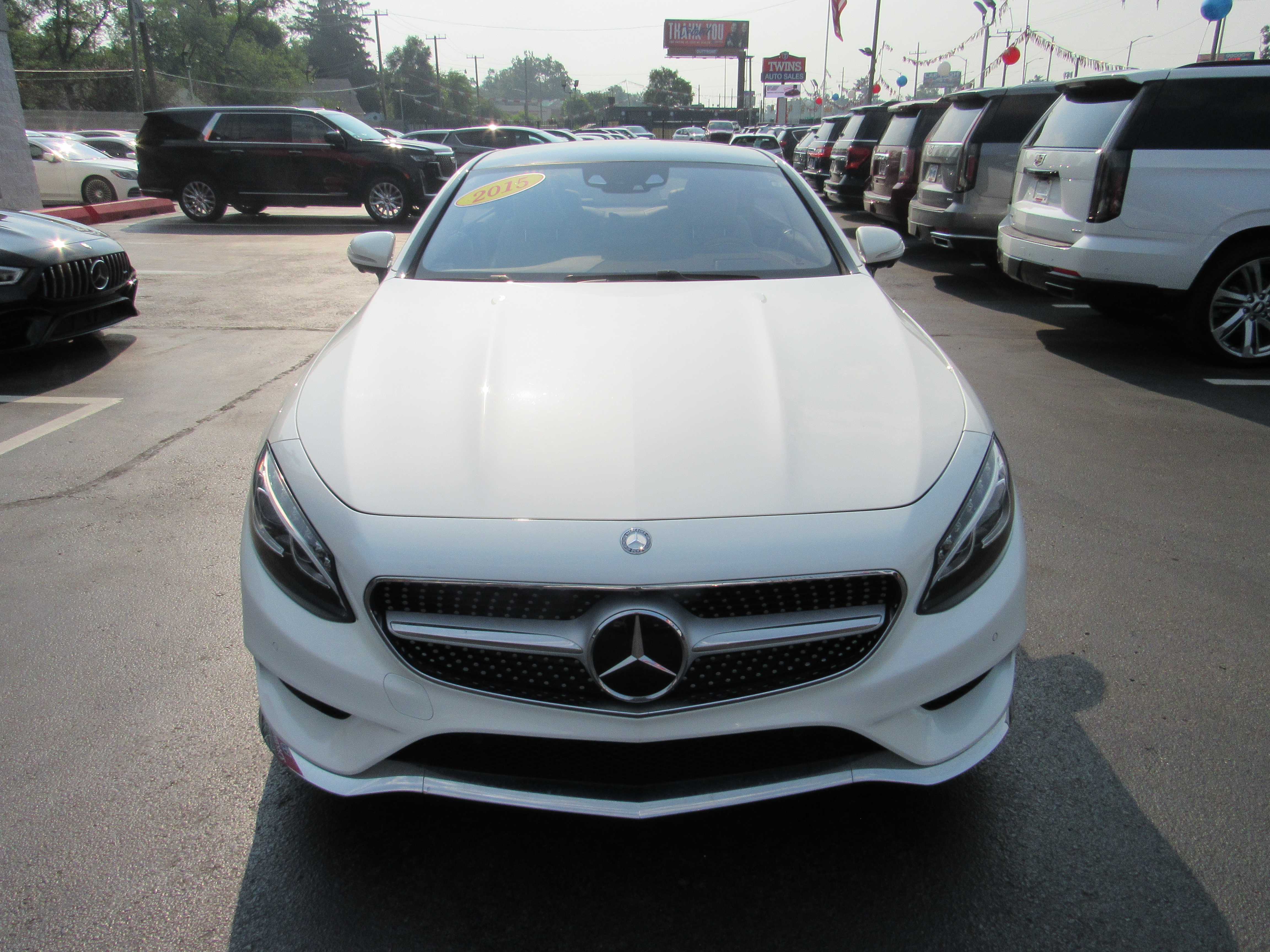 WHITE, 2015 MERCEDES-BENZ S-CLASS Thumnail Image 3