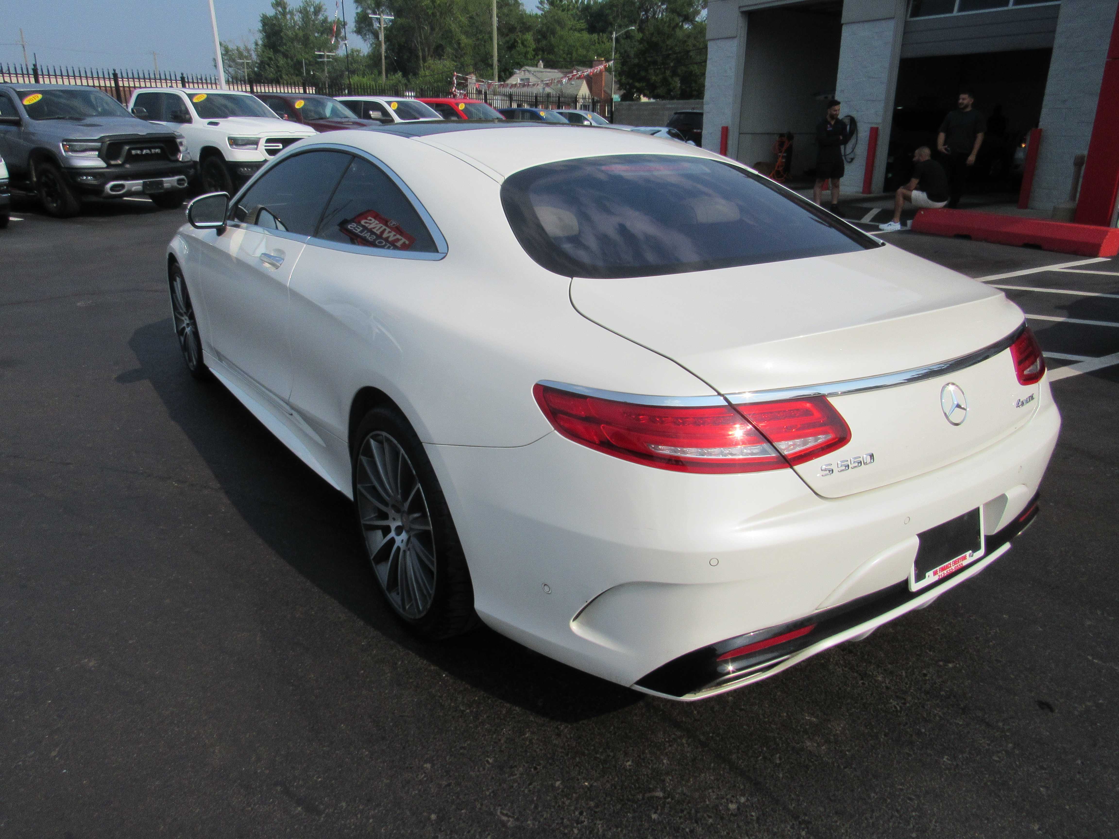 WHITE, 2015 MERCEDES-BENZ S-CLASS Thumnail Image 8