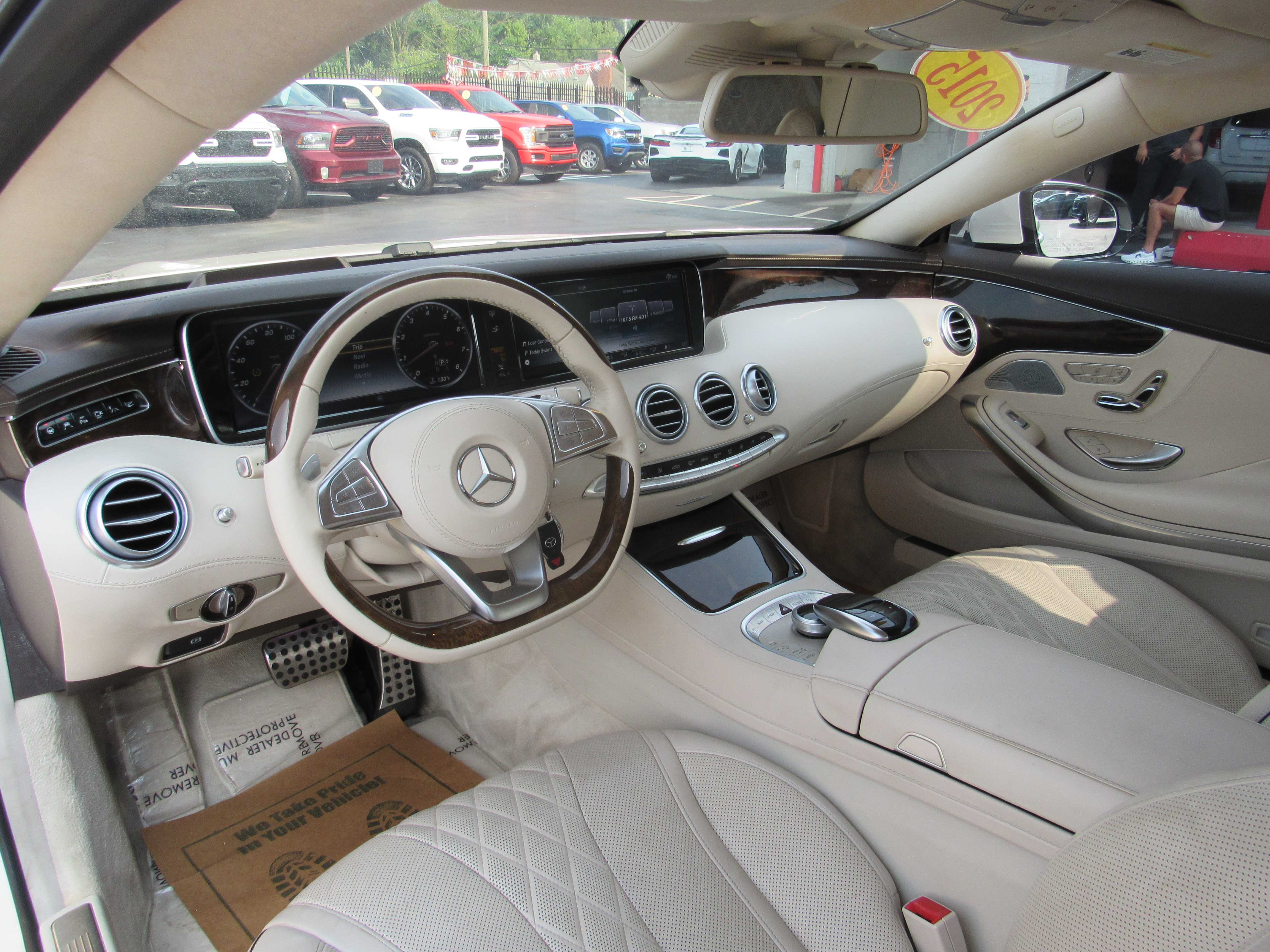 WHITE, 2015 MERCEDES-BENZ S-CLASS Thumnail Image 11