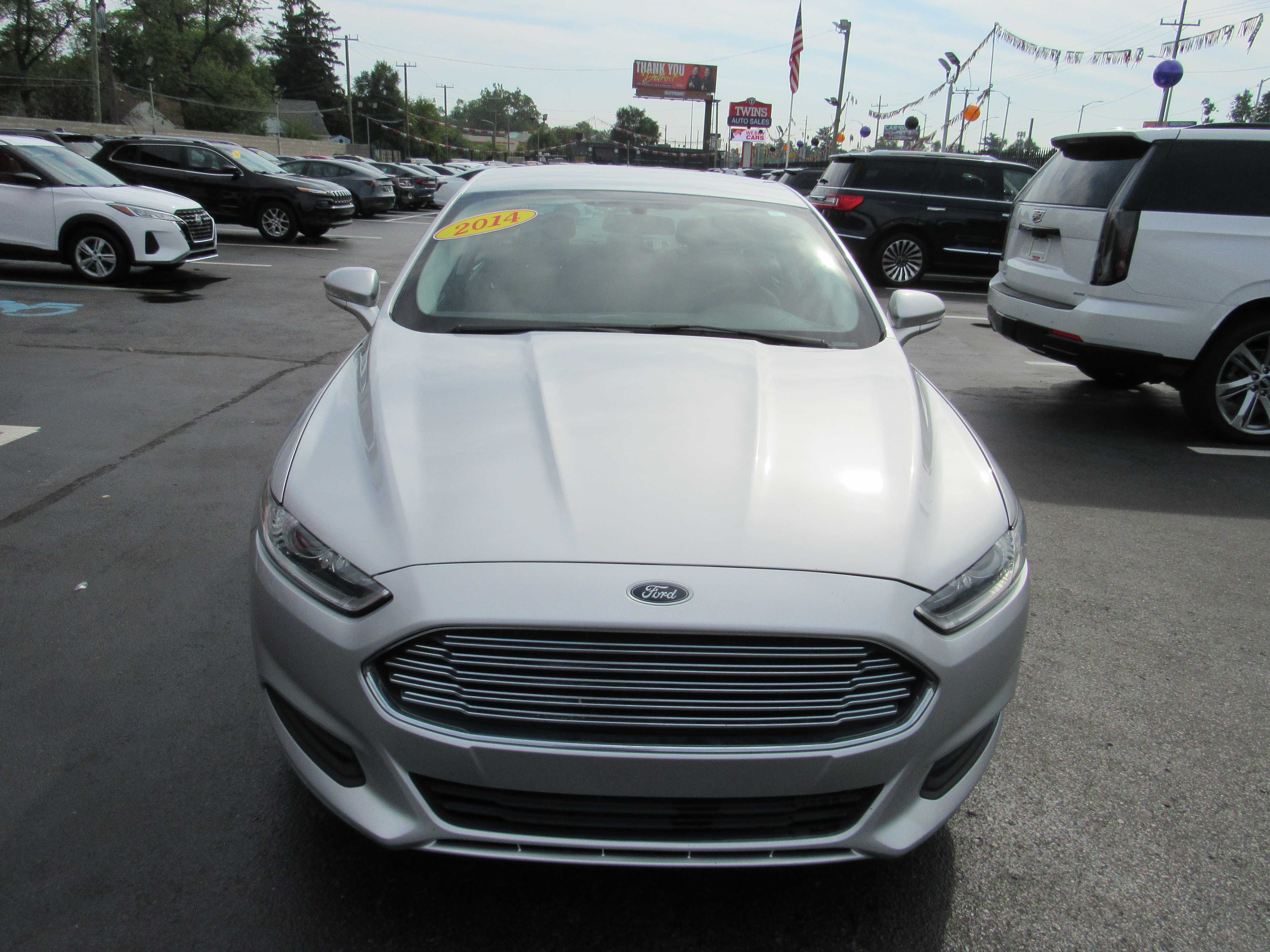 SILVER, 2014 FORD FUSION Thumnail Image 3