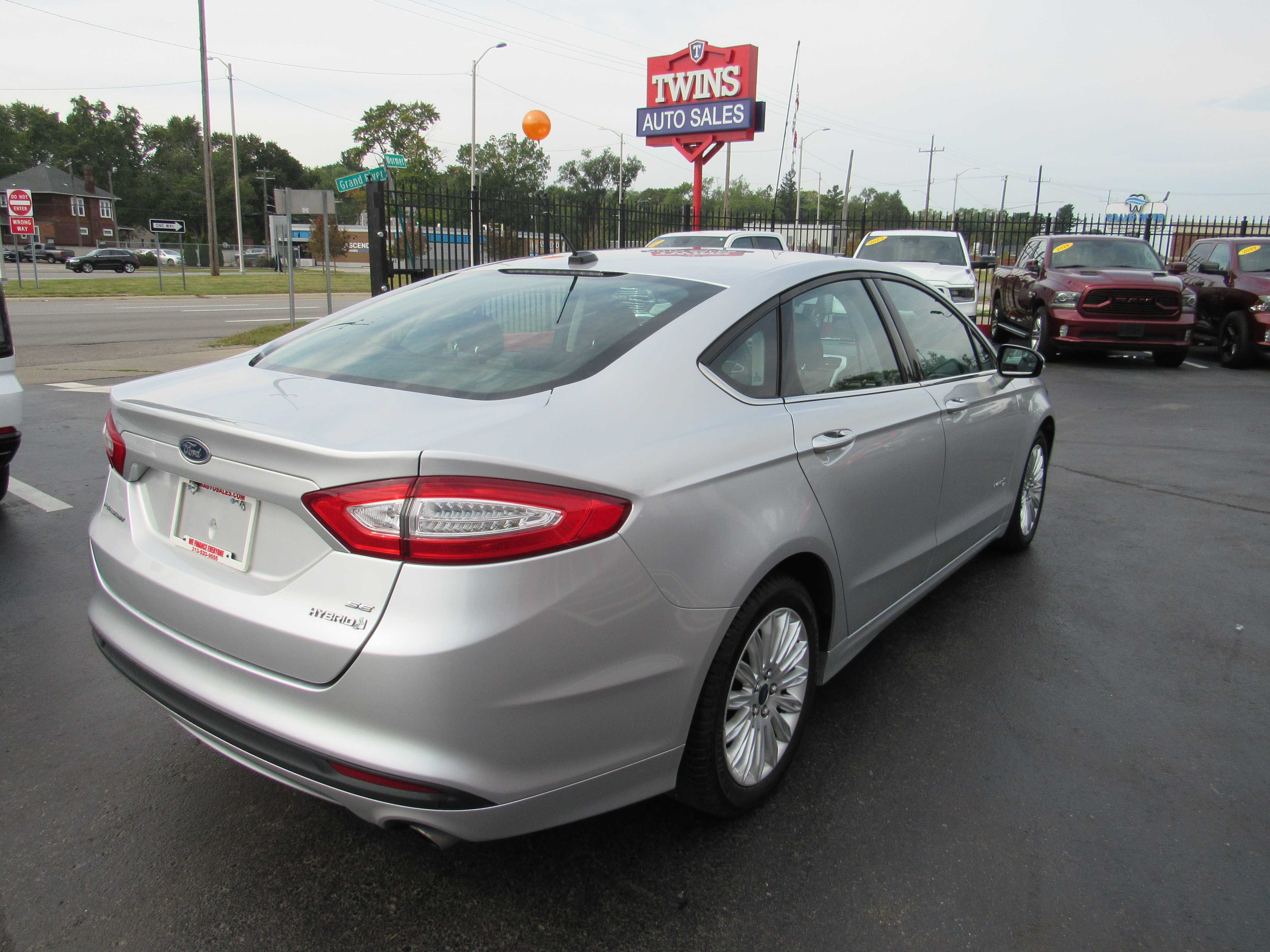 SILVER, 2014 FORD FUSION Thumnail Image 6
