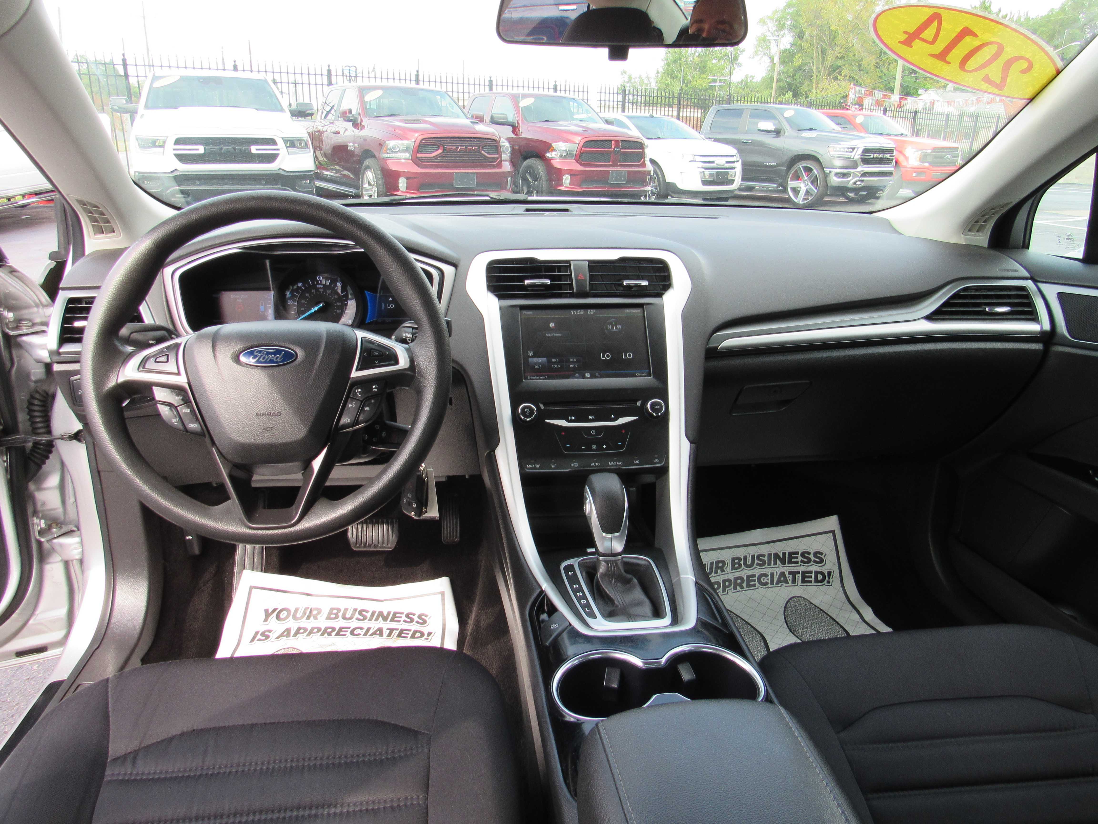 SILVER, 2014 FORD FUSION Thumnail Image 14