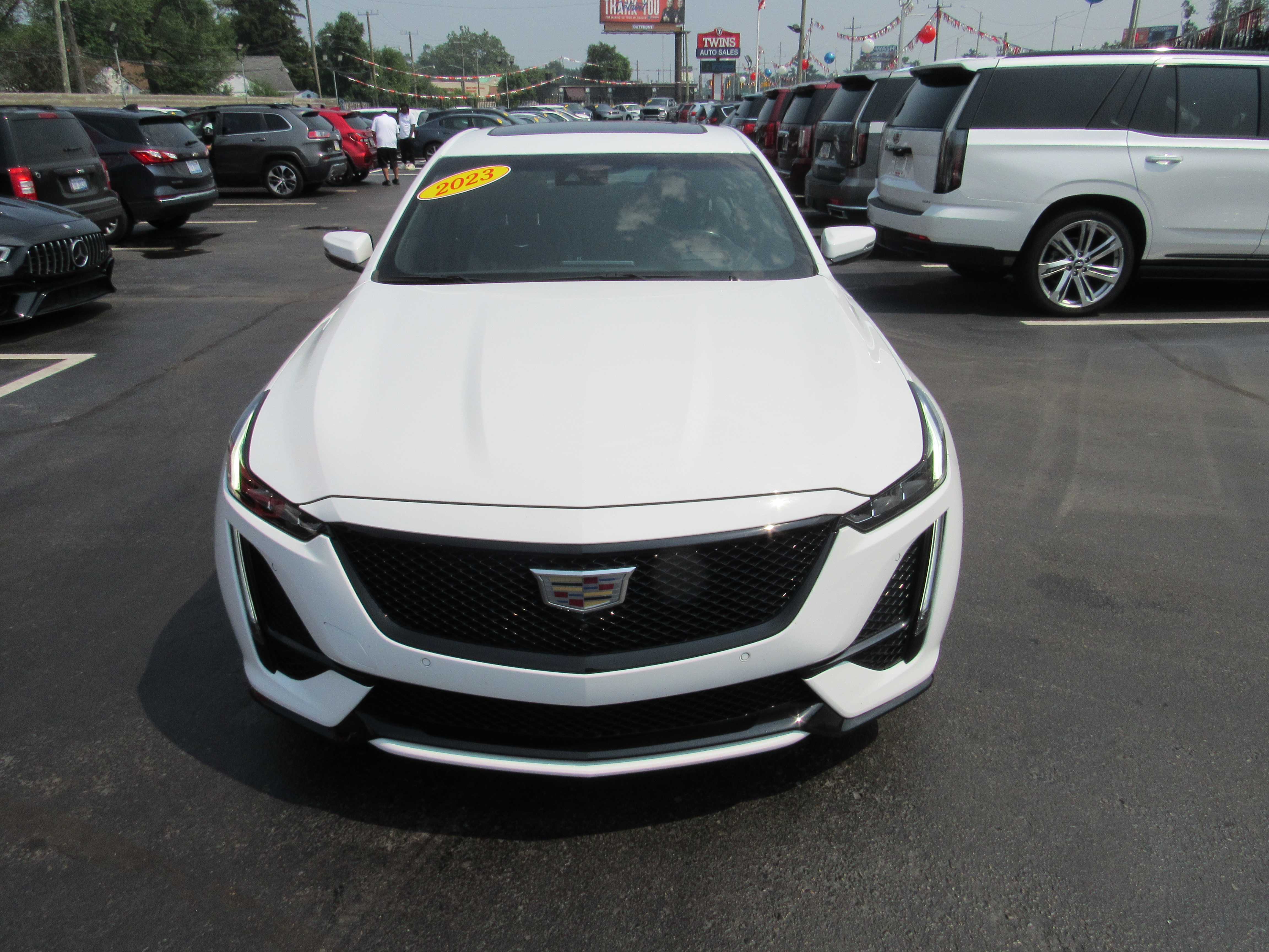 WHITE, 2023 CADILLAC CT5 Thumnail Image 3