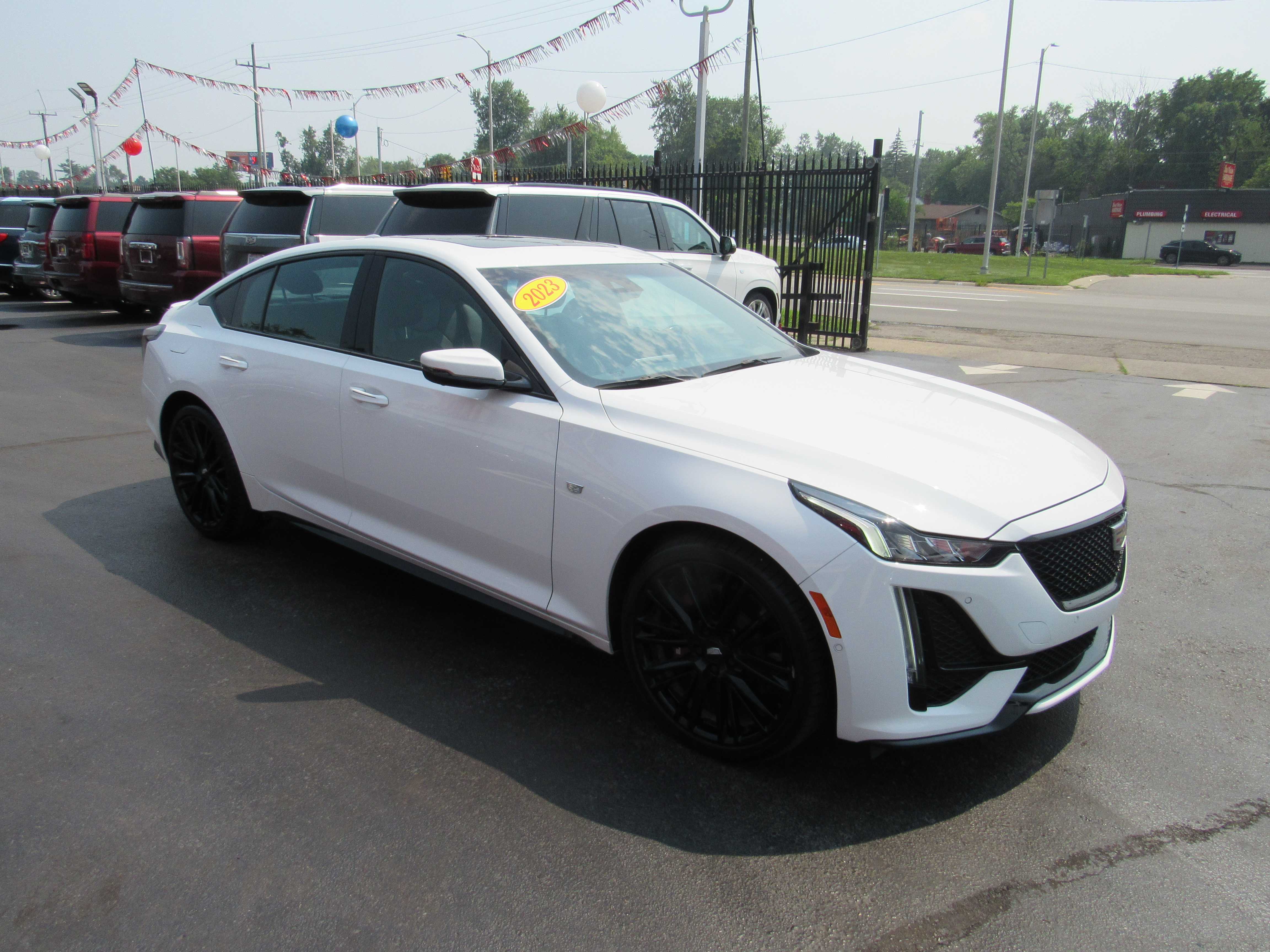 WHITE, 2023 CADILLAC CT5 Thumnail Image 4