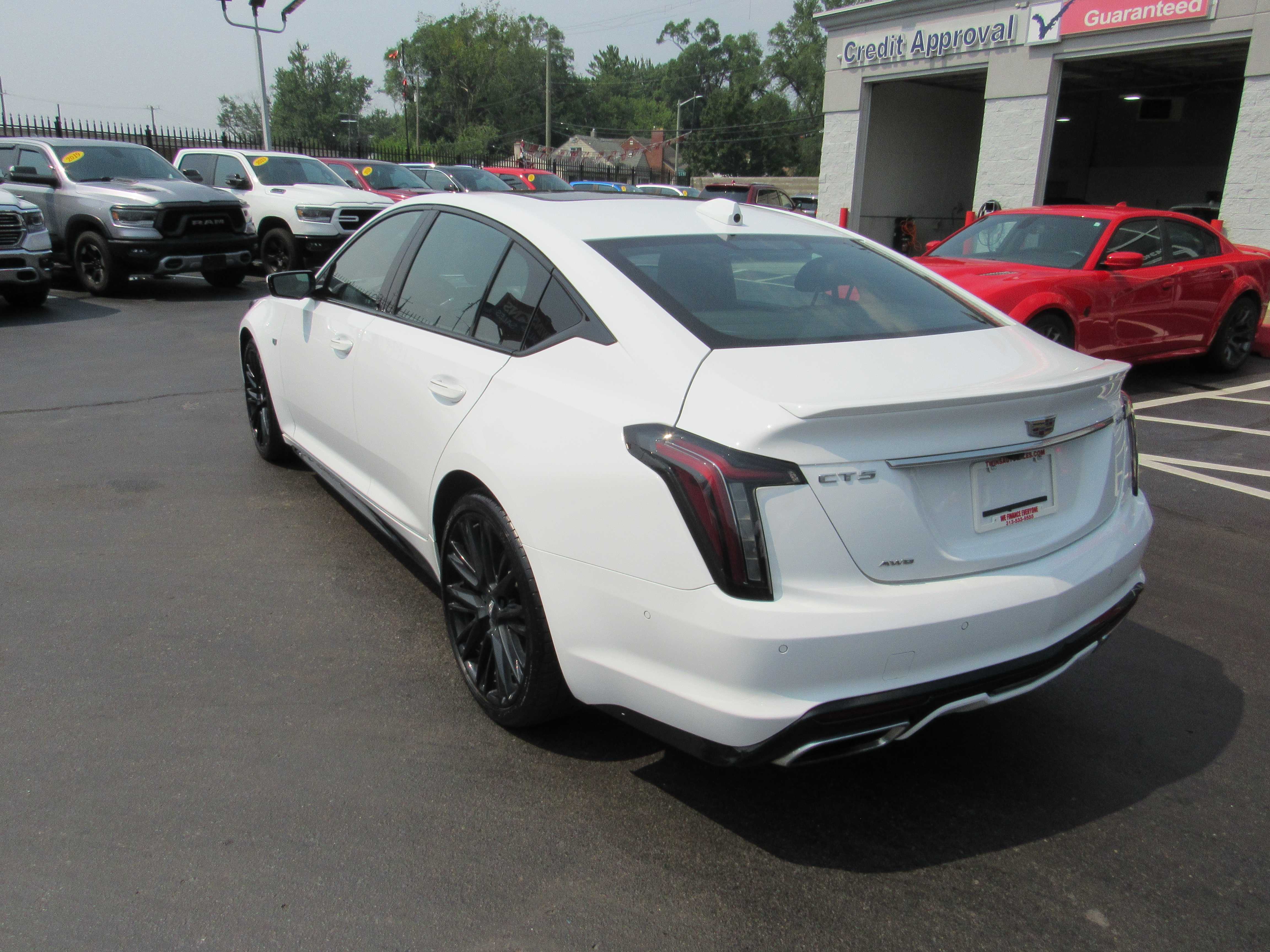 WHITE, 2023 CADILLAC CT5 Thumnail Image 8