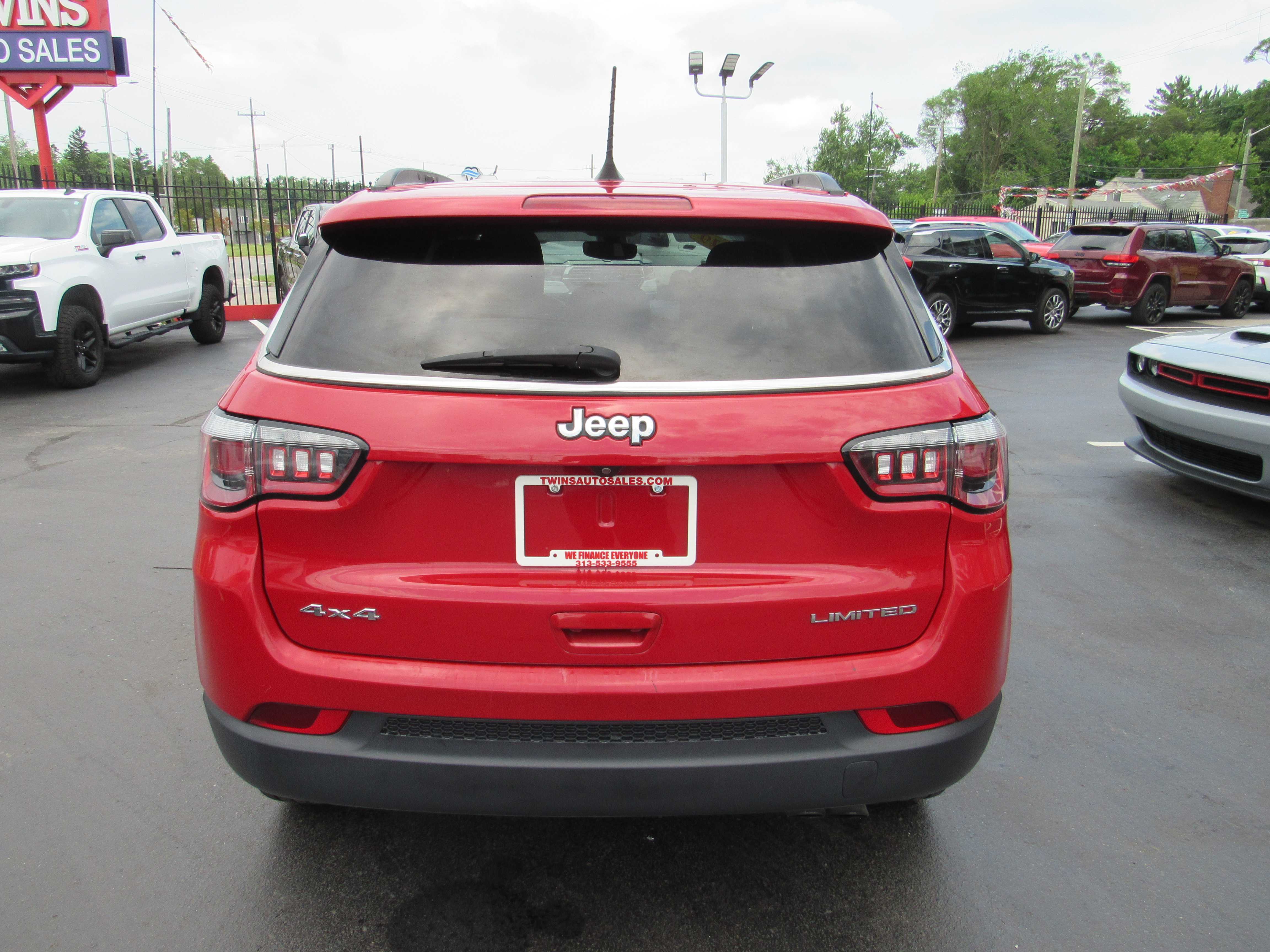 RED, 2019 JEEP COMPASS Thumnail Image 7