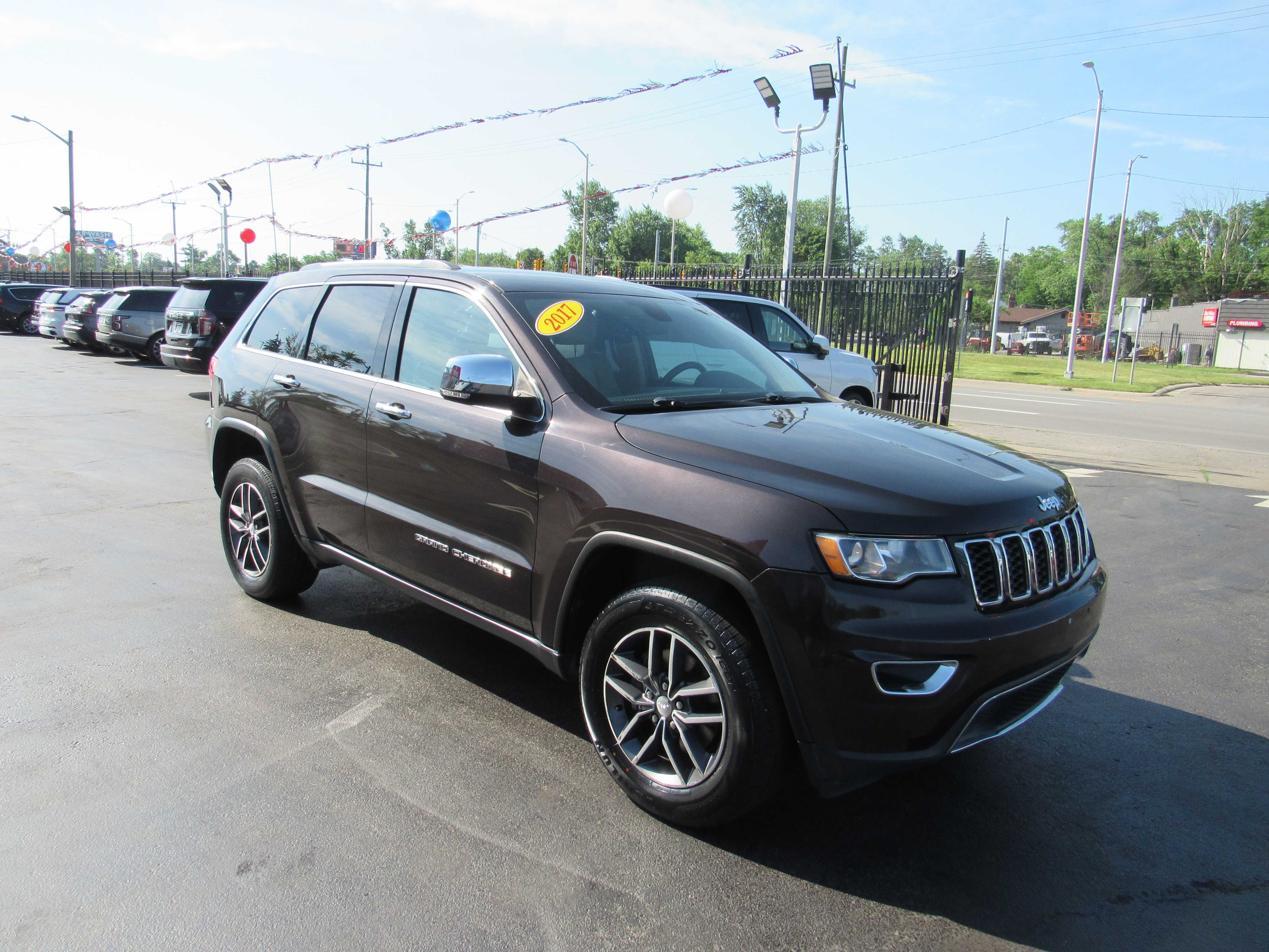BROWN, 2017 JEEP GRAND CHEROKEE Thumnail Image 4