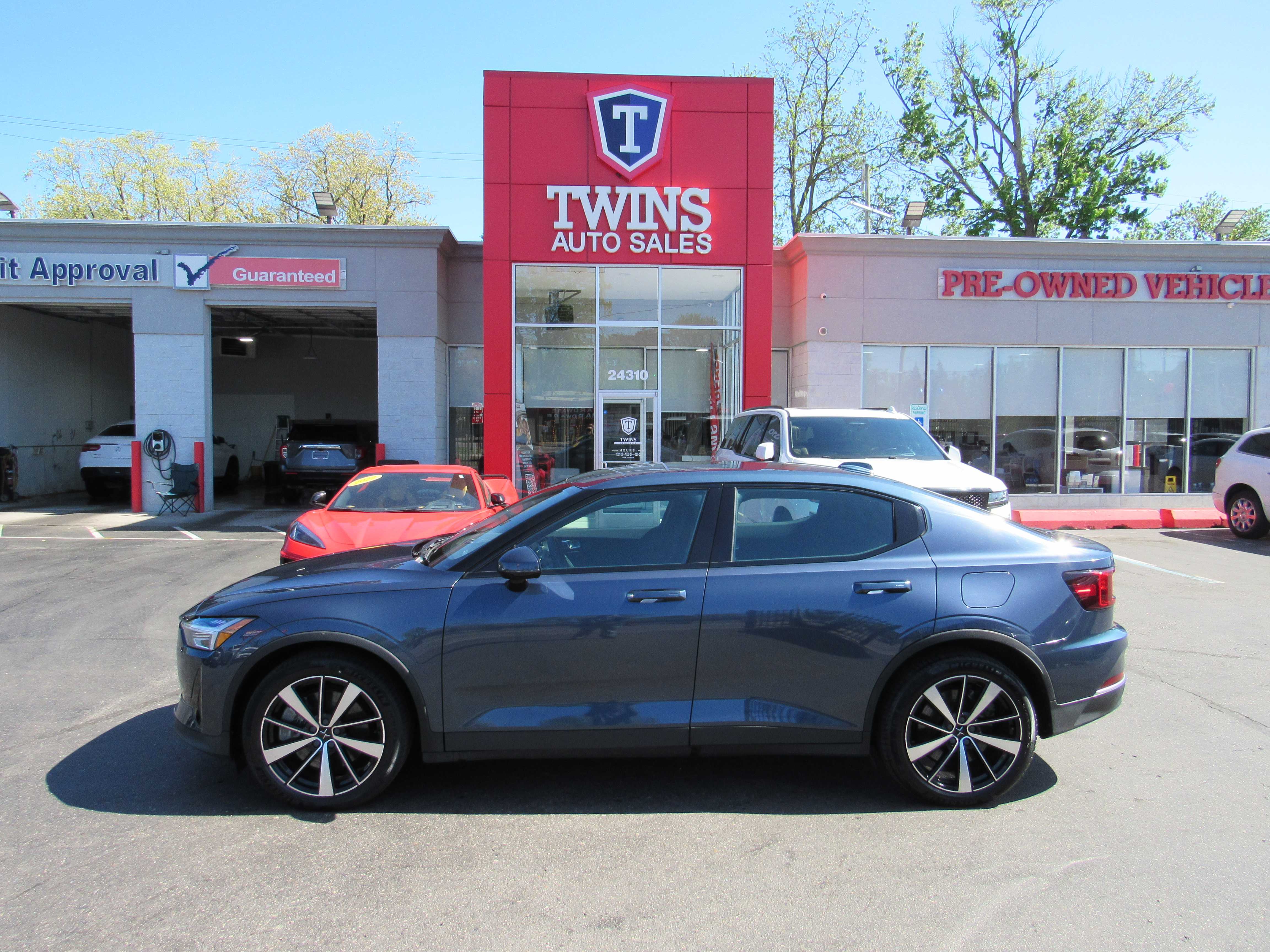 BLUE, 2022 POLESTAR 2 Thumnail Image 1