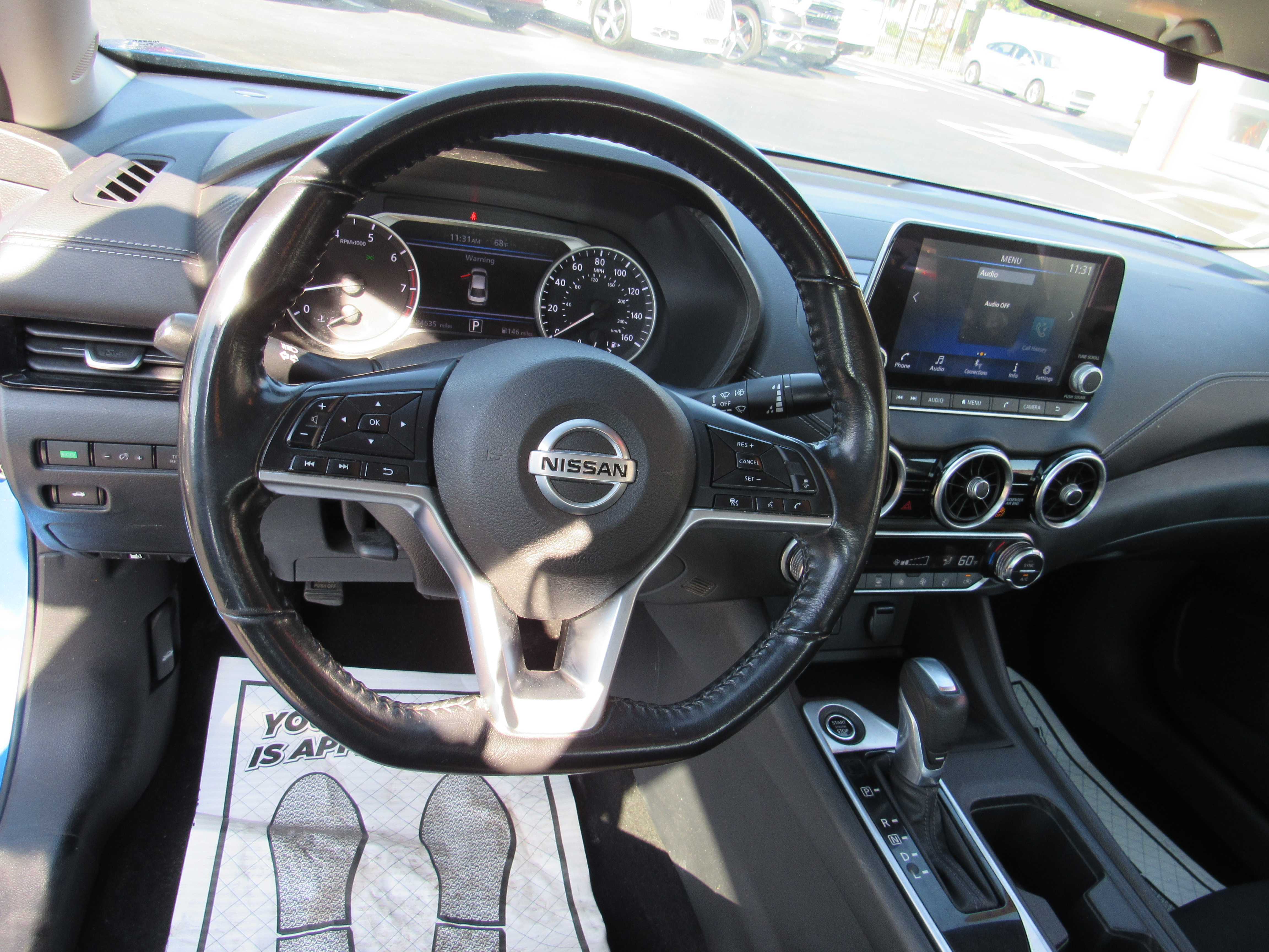 BLUE, 2021 NISSAN SENTRA Thumnail Image 15