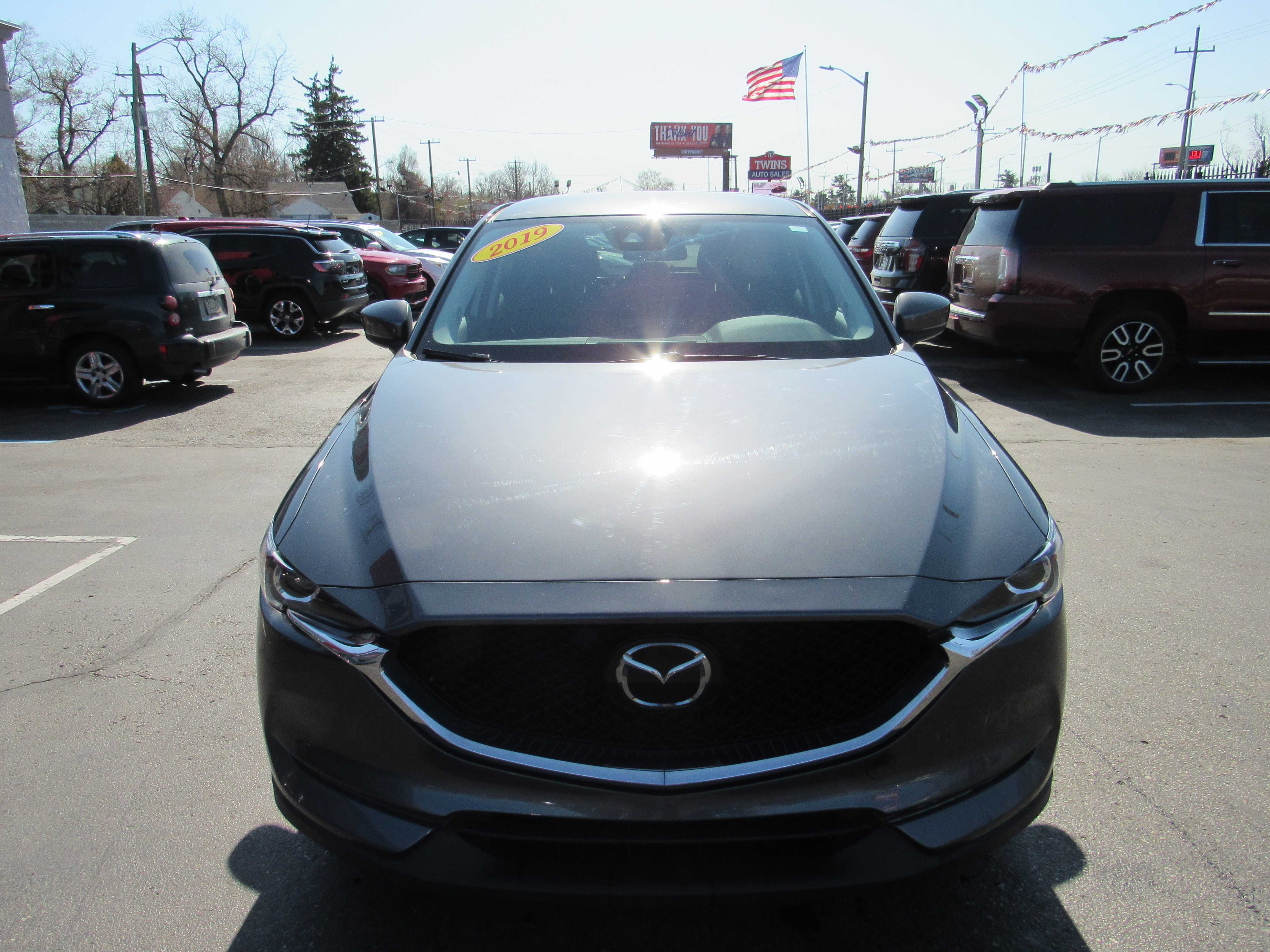 GREY, 2019 MAZDA CX-5 Thumnail Image 3