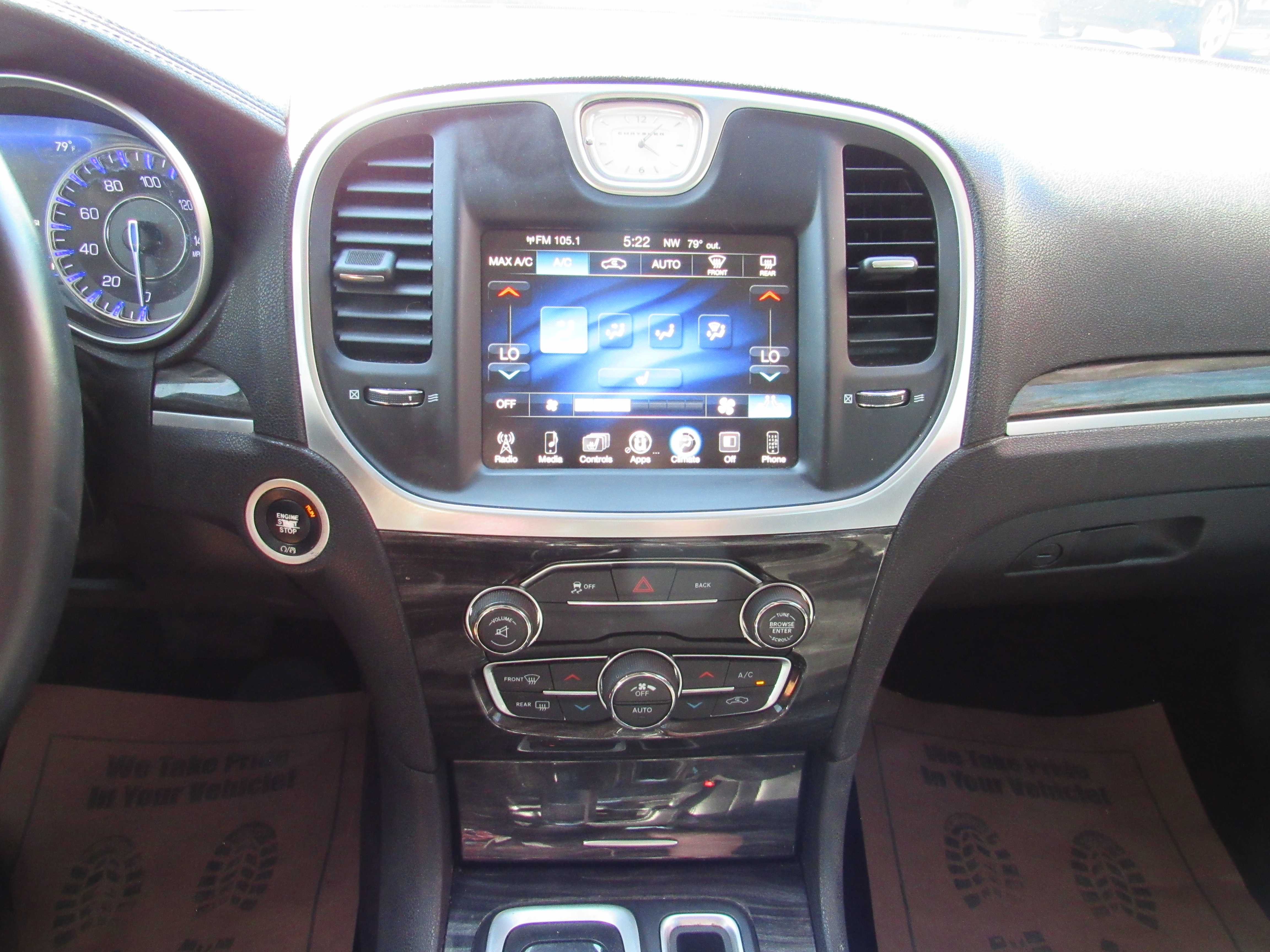 BLACK, 2016 CHRYSLER 300 Thumnail Image 14