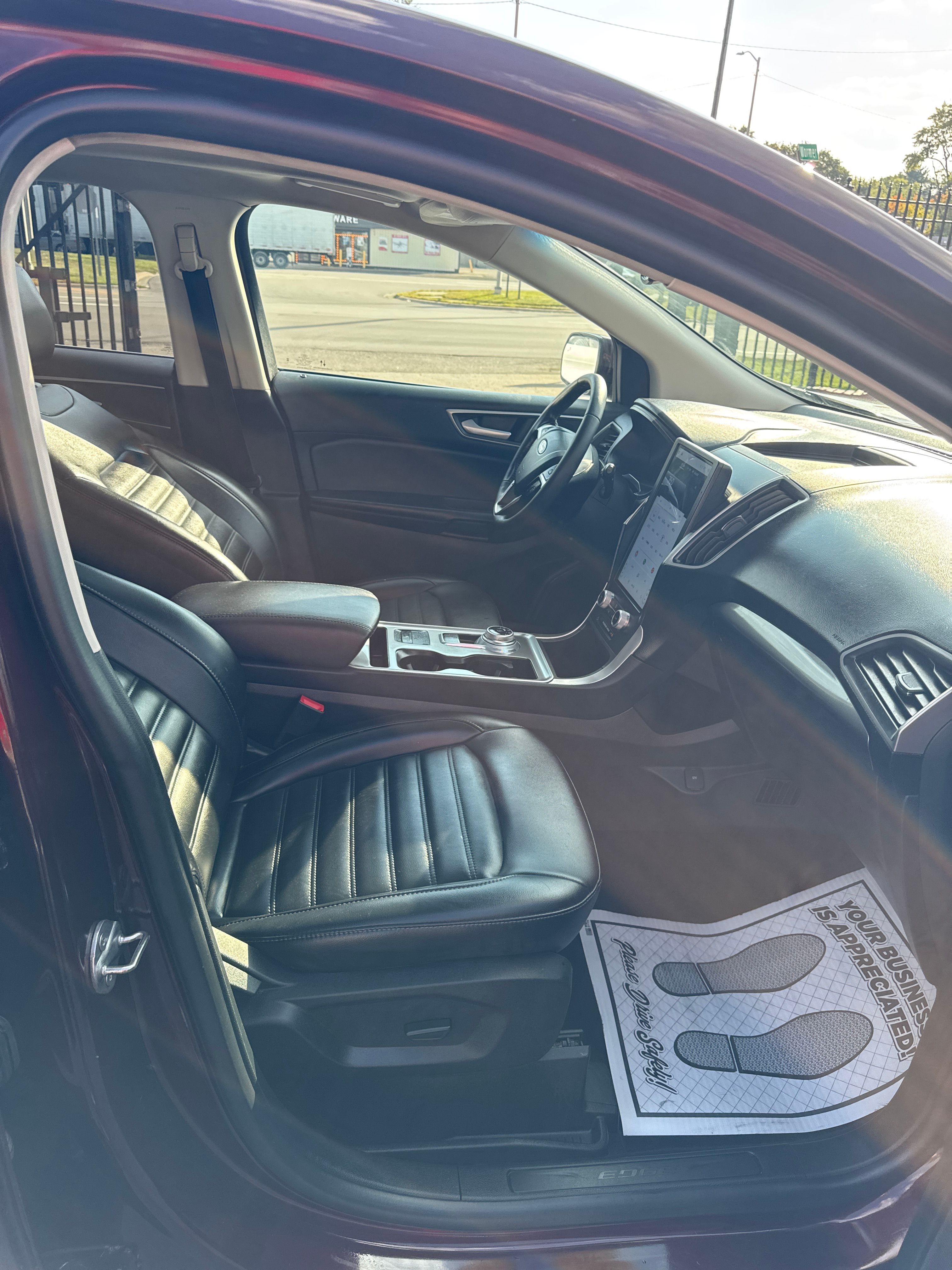 BURGUNDY, 2023 FORD EDGE Thumnail Image 9