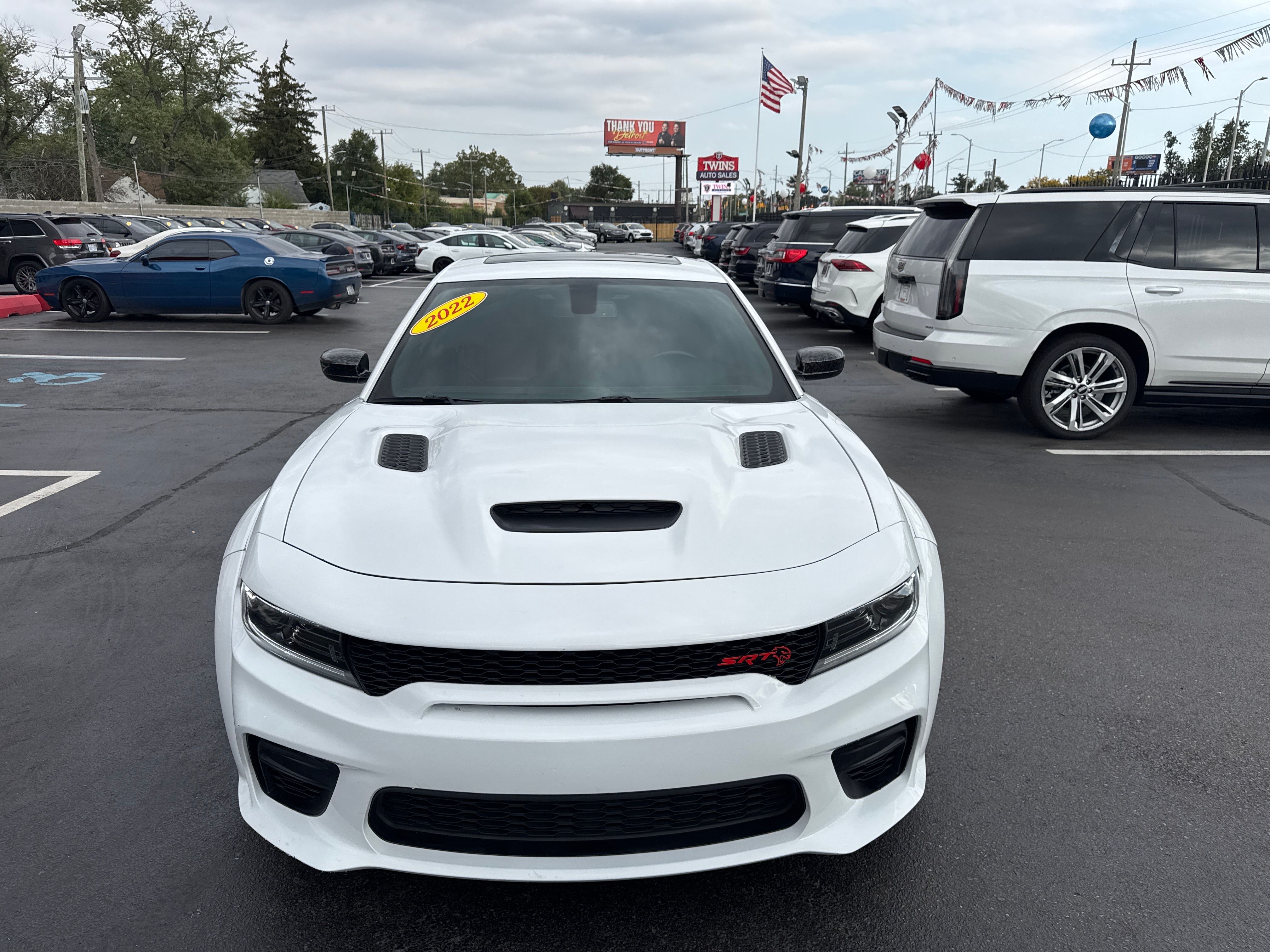 WHITE, 2022 DODGE CHARGER Thumnail Image 3