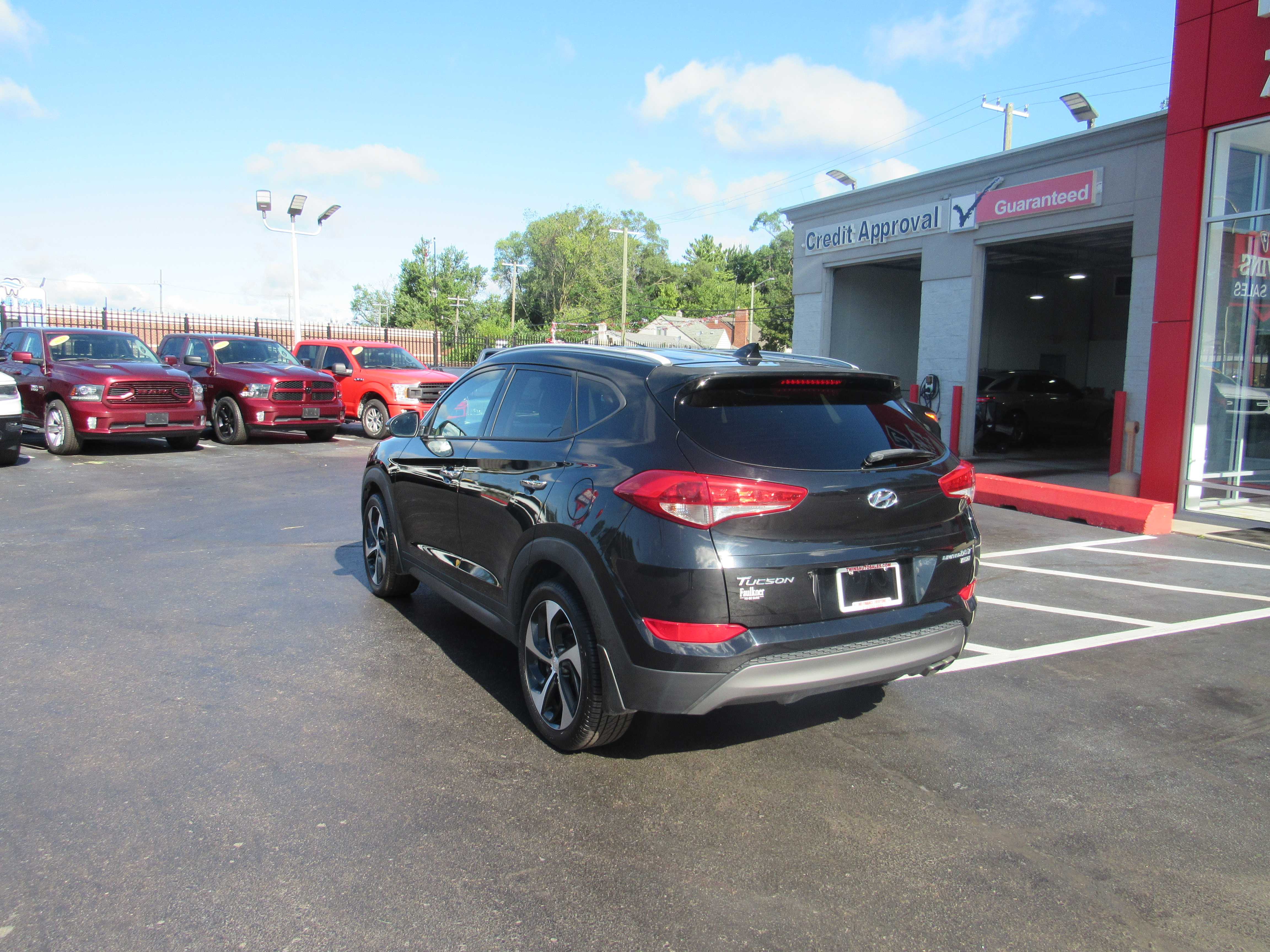 BLACK, 2016 HYUNDAI TUCSON Thumnail Image 3