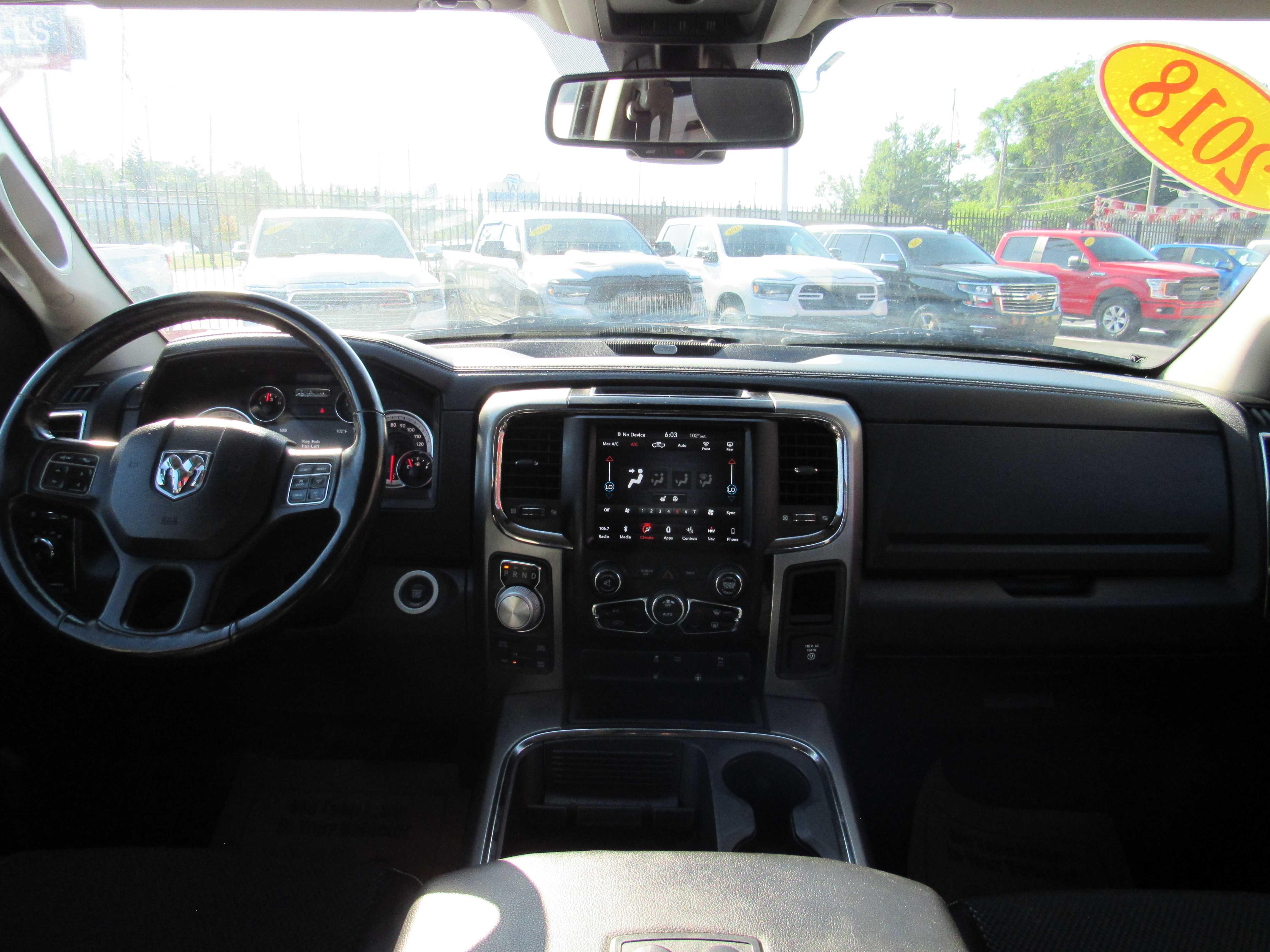 RED, 2018 RAM 1500 CREW CAB Thumnail Image 25