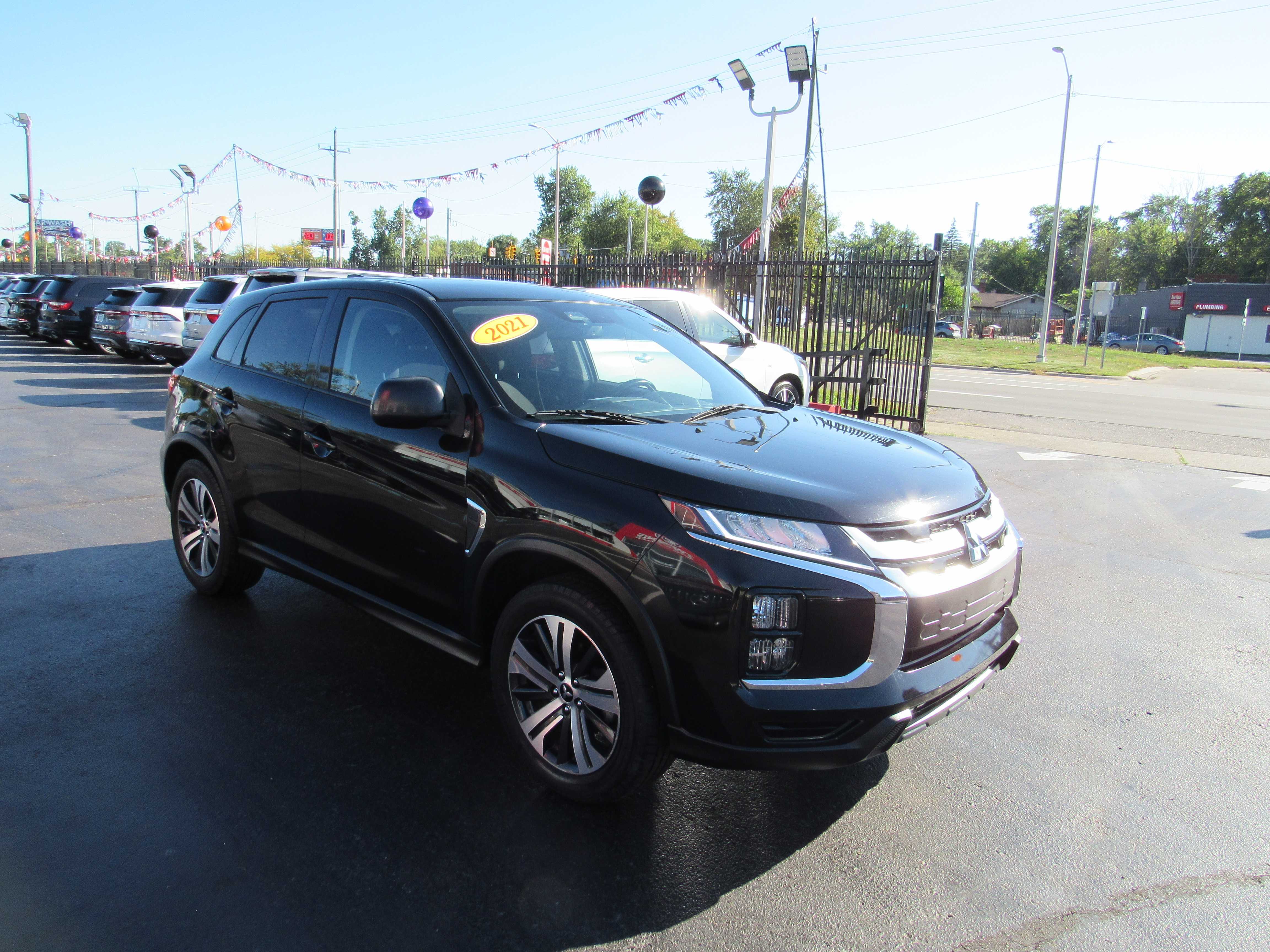 BLACK, 2021 MITSUBISHI OUTLANDER SPORT Thumnail Image 4