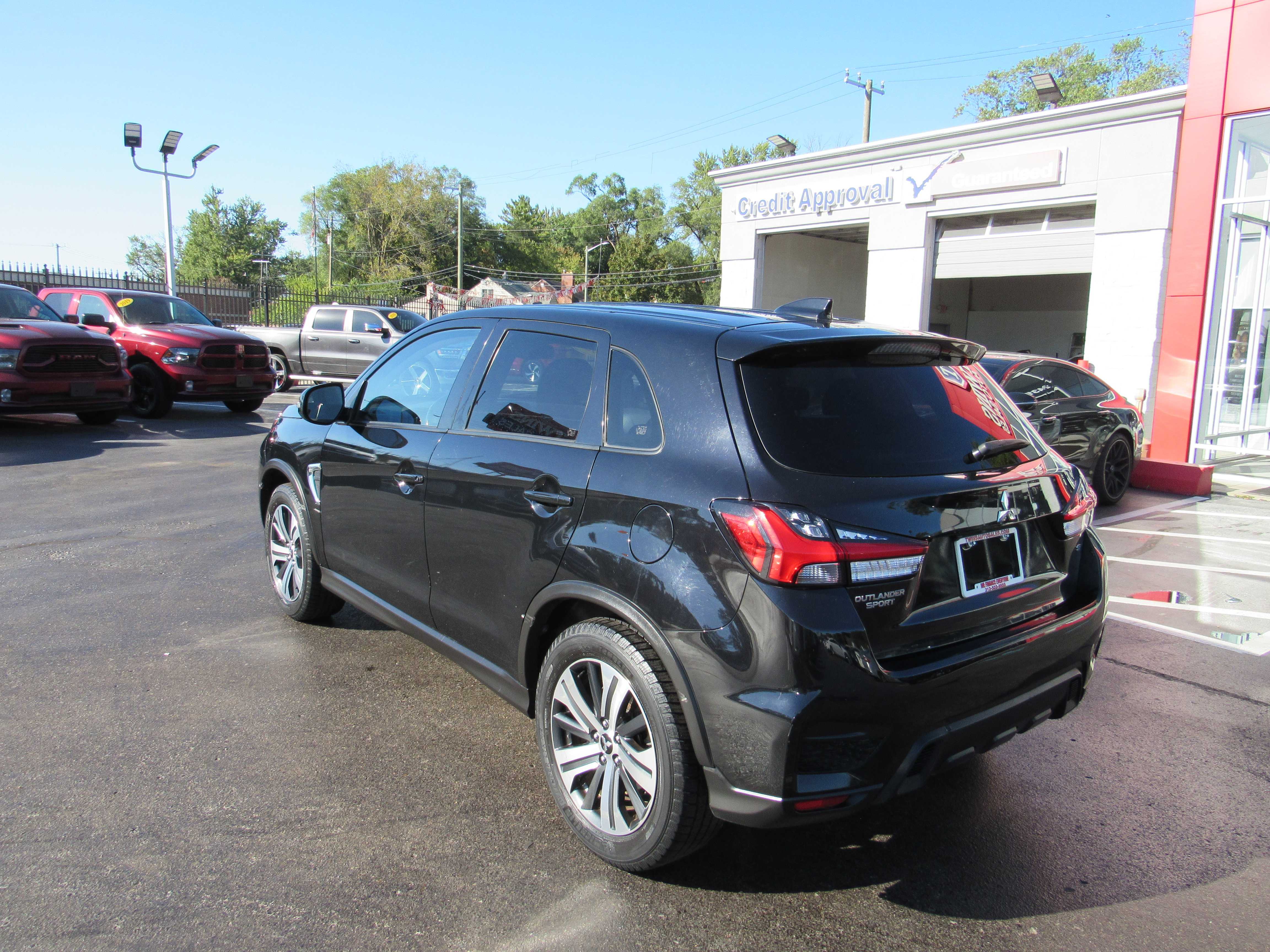BLACK, 2021 MITSUBISHI OUTLANDER SPORT Thumnail Image 8