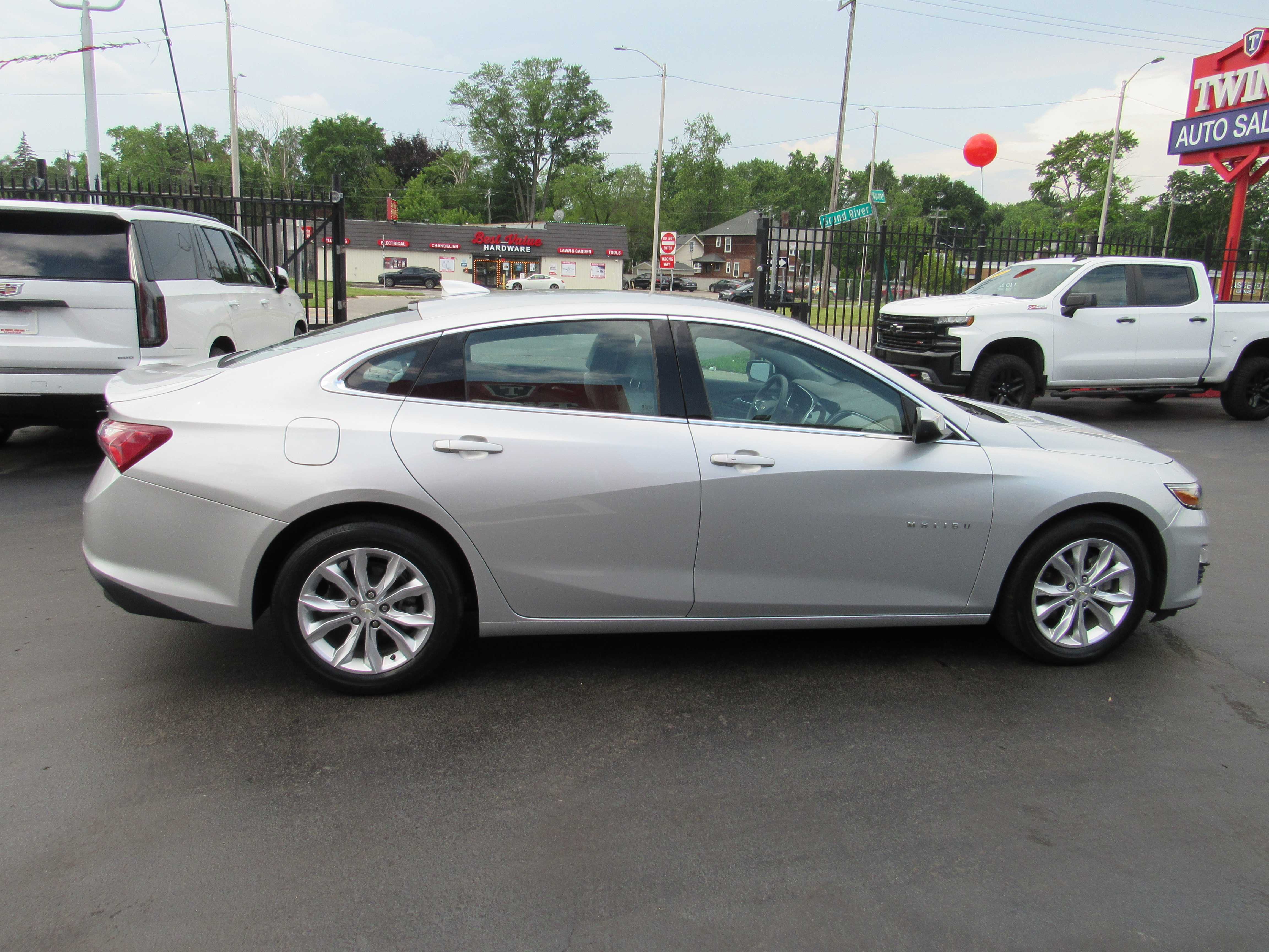 SILVER, 2020 CHEVROLET MALIBU Thumnail Image 5