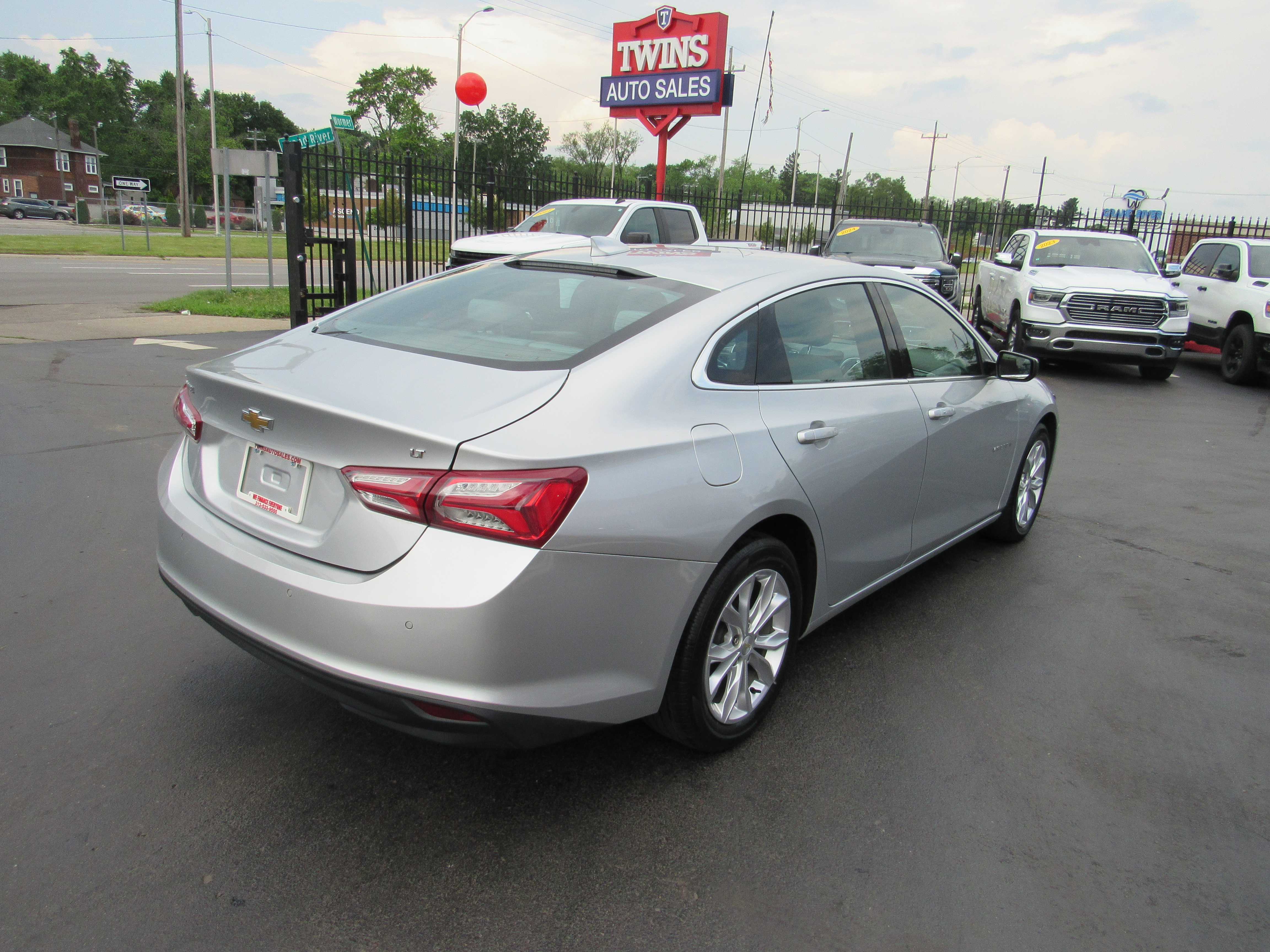 SILVER, 2020 CHEVROLET MALIBU Thumnail Image 6