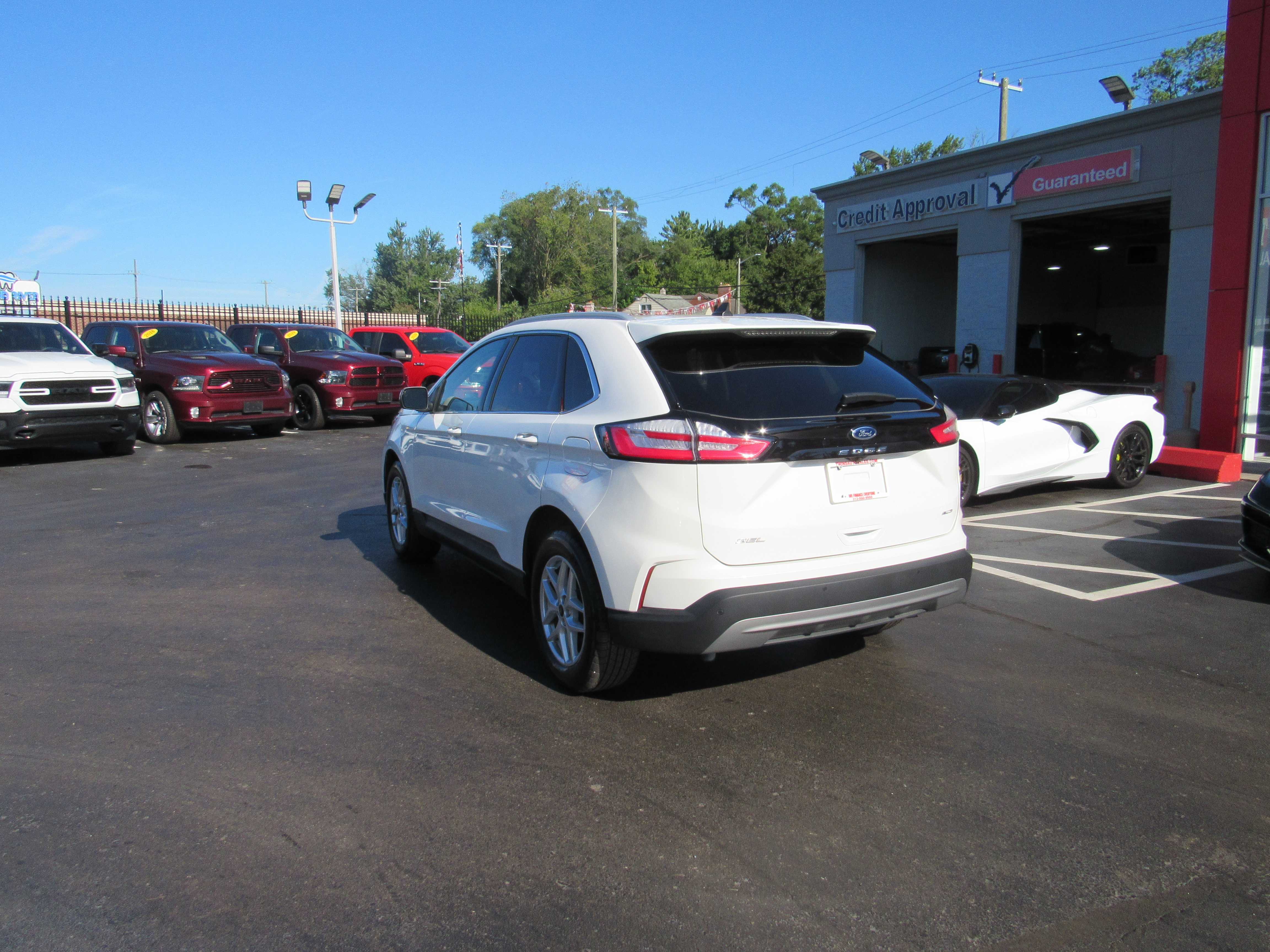 WHITE, 2024 FORD EDGE Thumnail Image 3