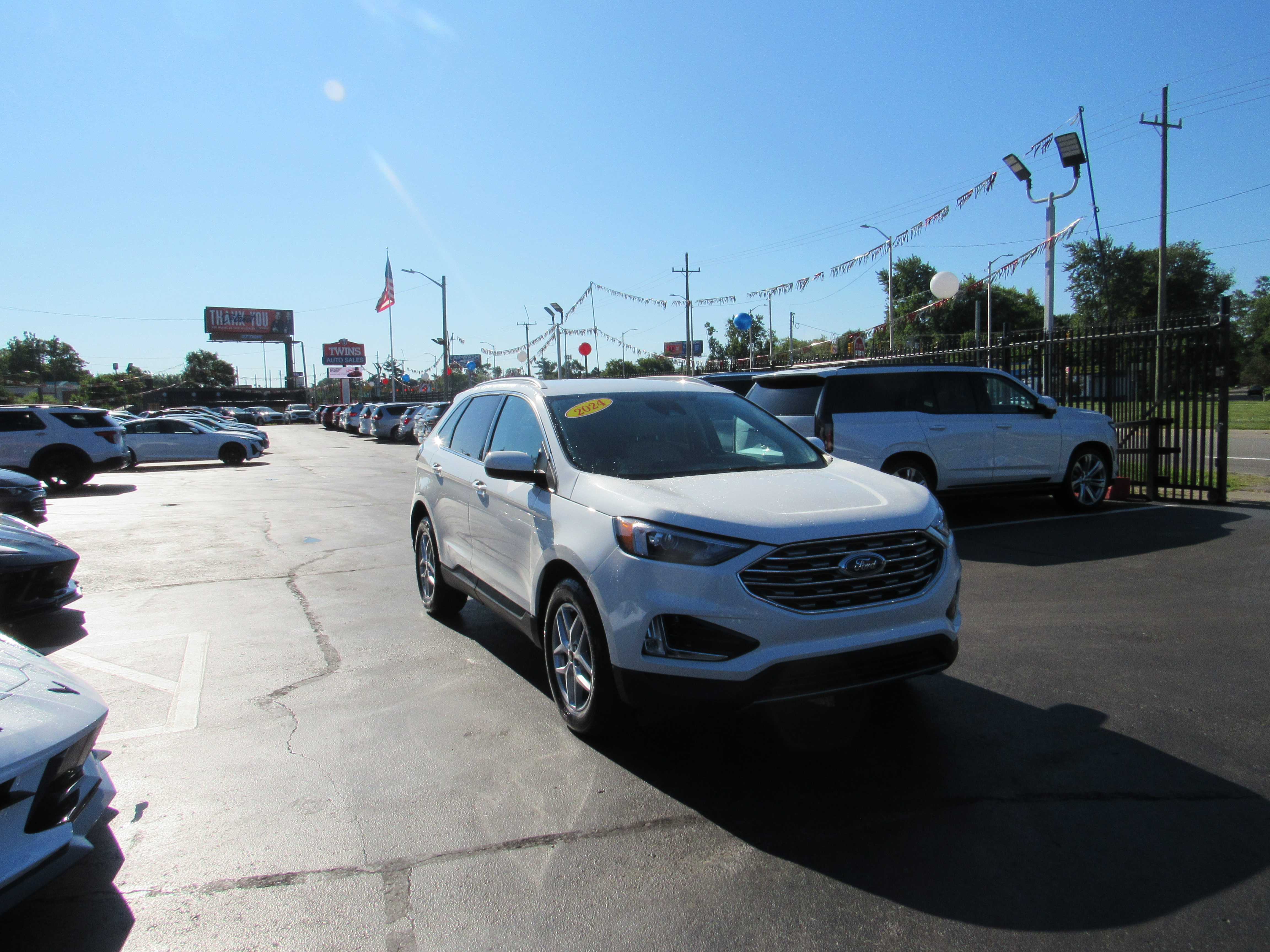 WHITE, 2024 FORD EDGE Thumnail Image 5