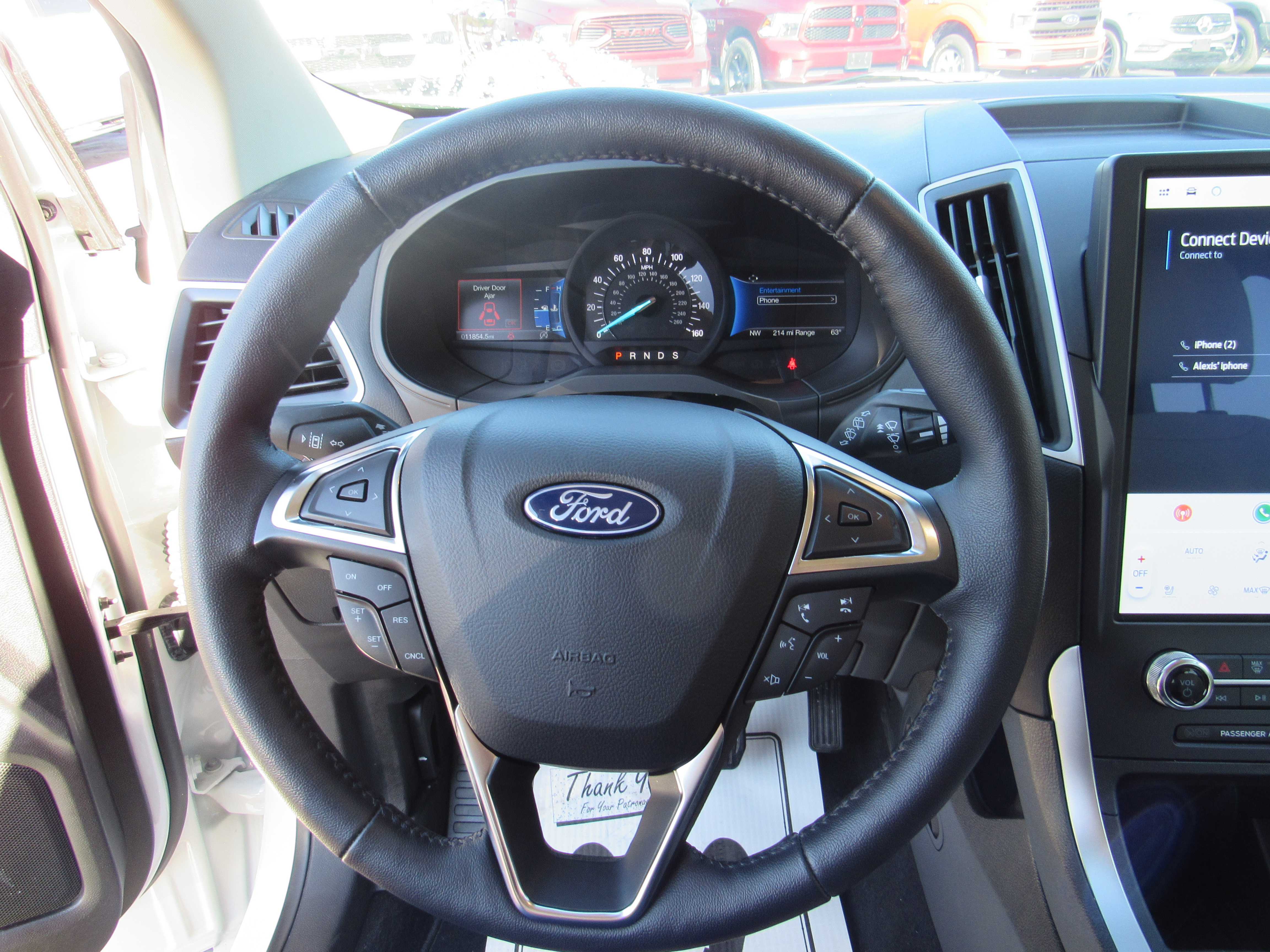 WHITE, 2024 FORD EDGE Thumnail Image 12