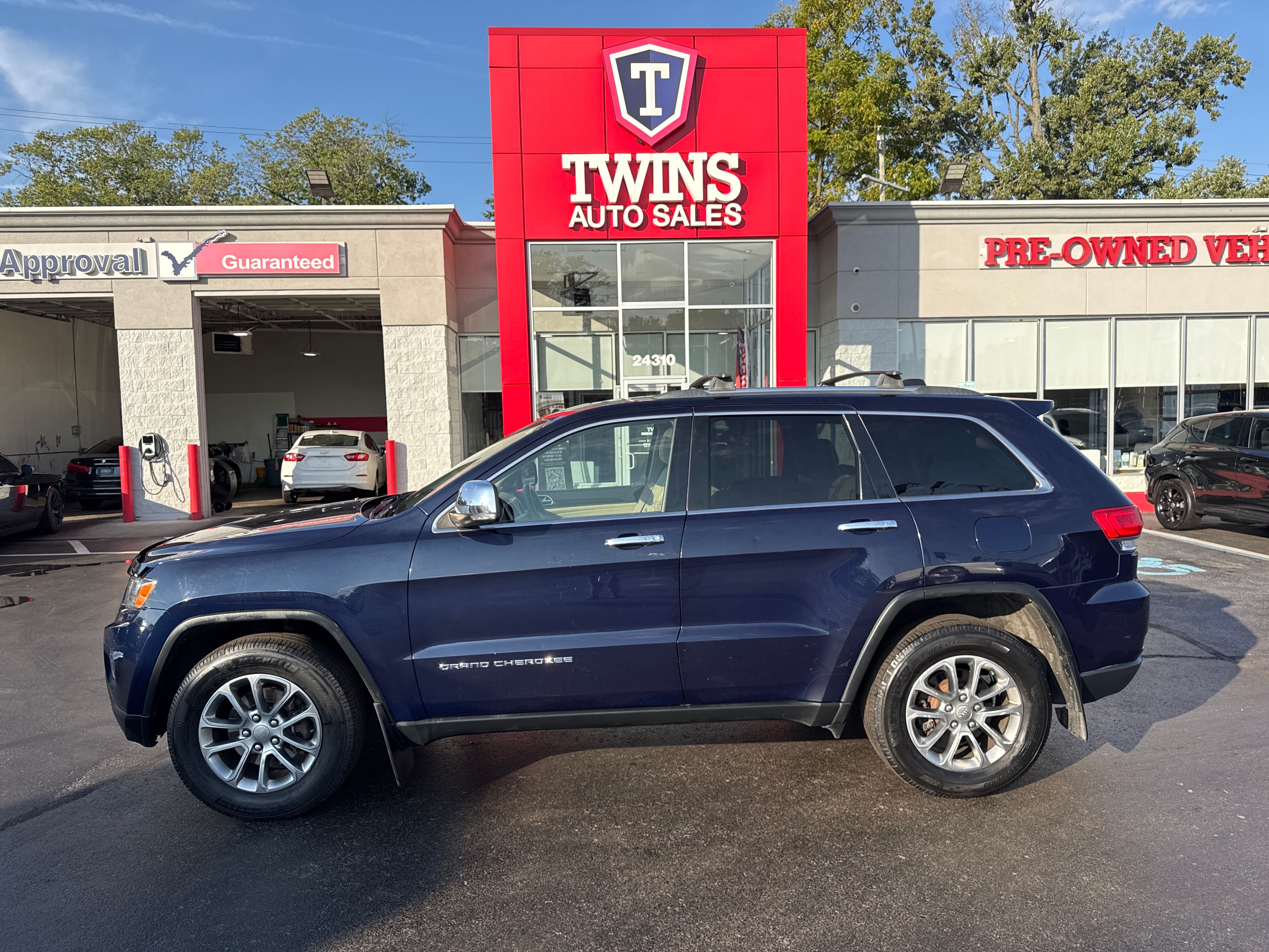 BLUE, 2014 JEEP GRAND CHEROKEE Image 