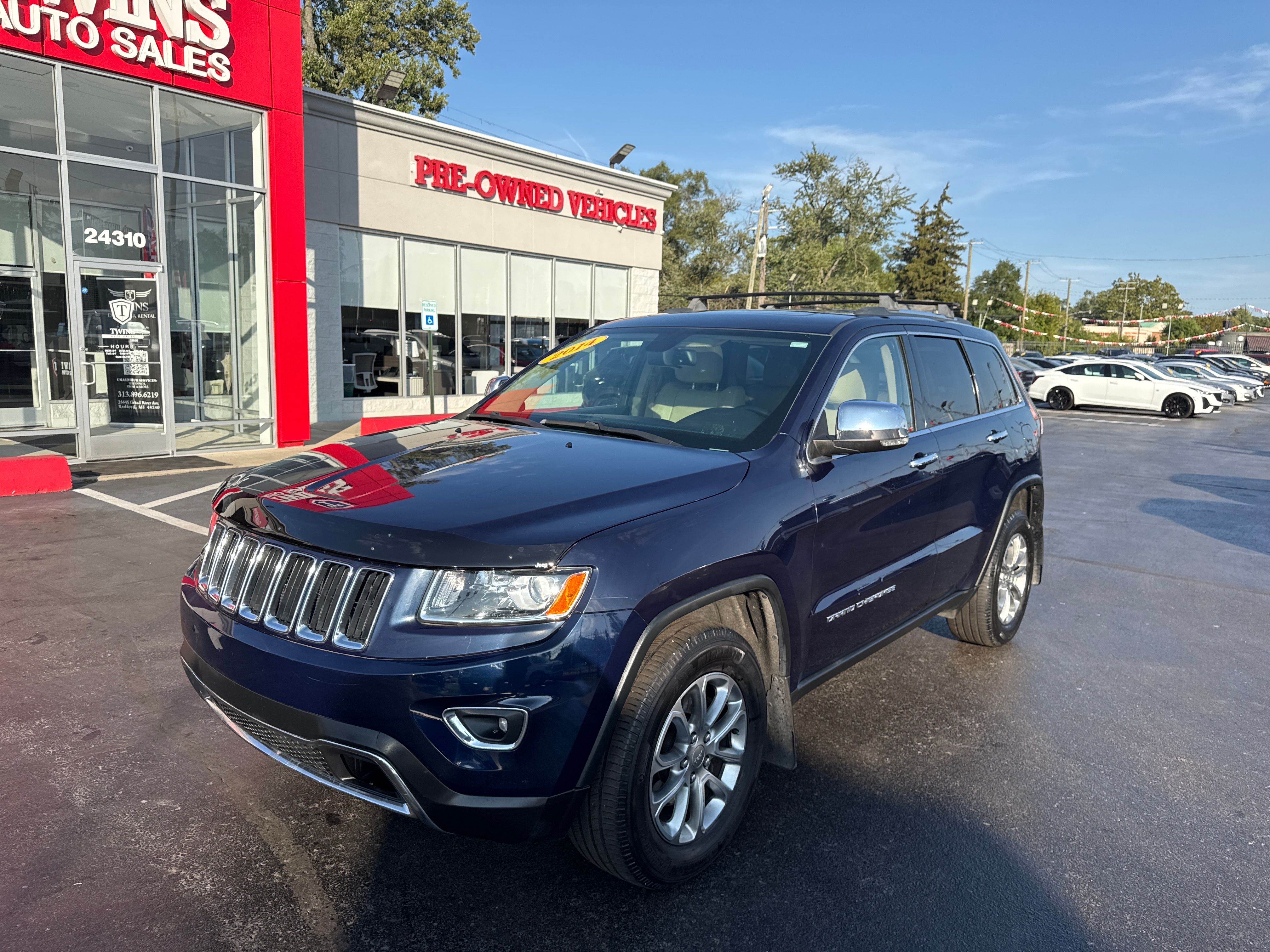 BLUE, 2014 JEEP GRAND CHEROKEE Thumnail Image 2