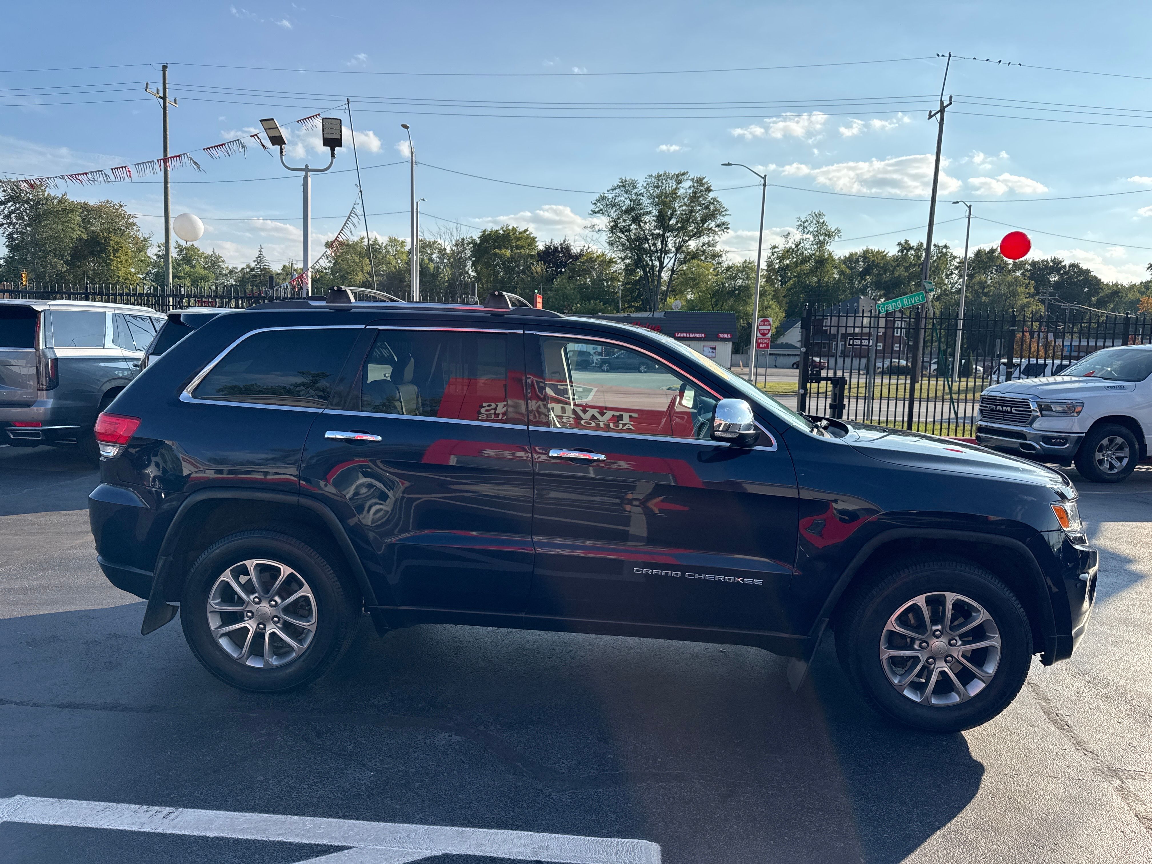 BLUE, 2014 JEEP GRAND CHEROKEE Thumnail Image 5