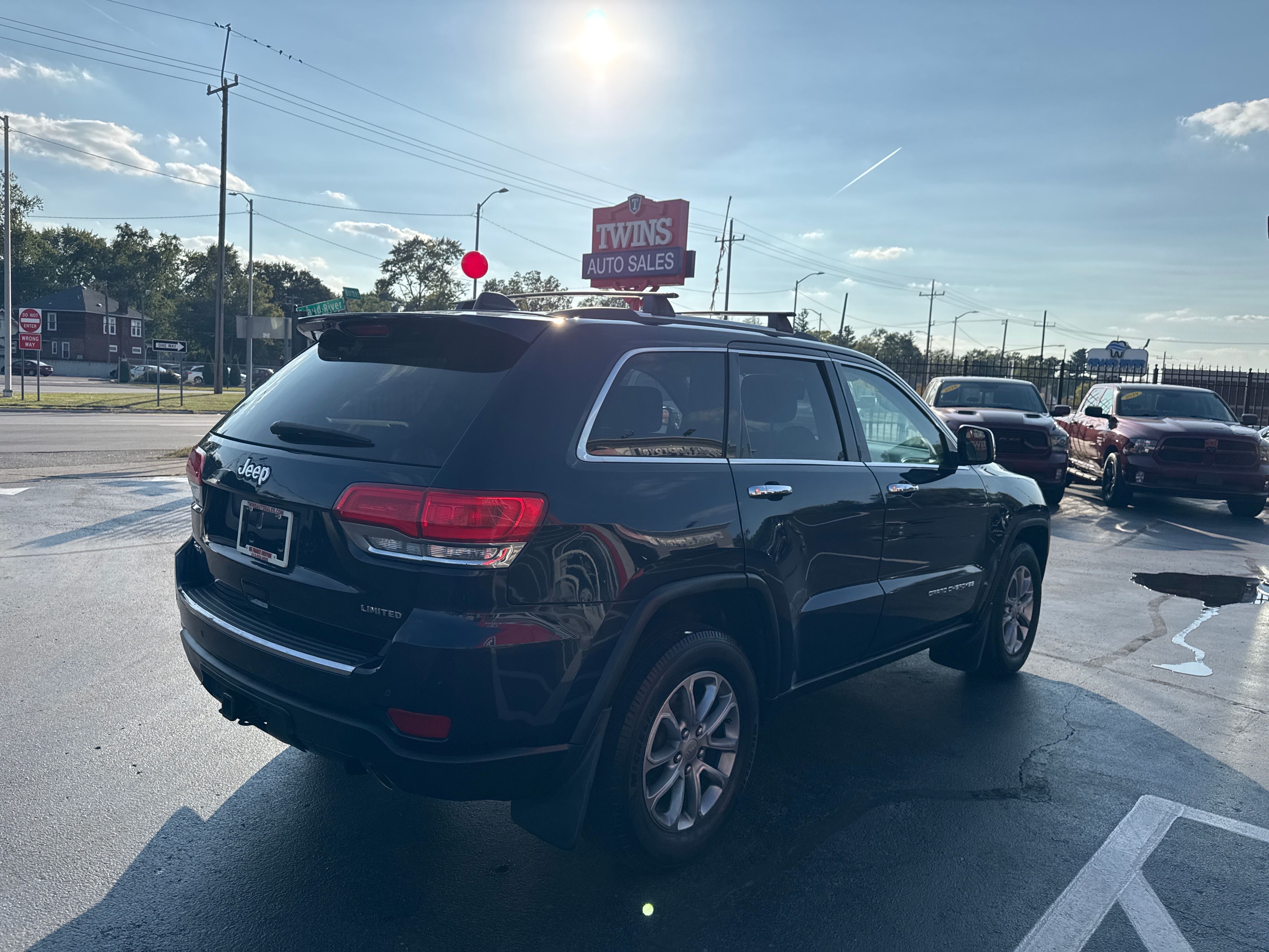 BLUE, 2014 JEEP GRAND CHEROKEE Thumnail Image 6
