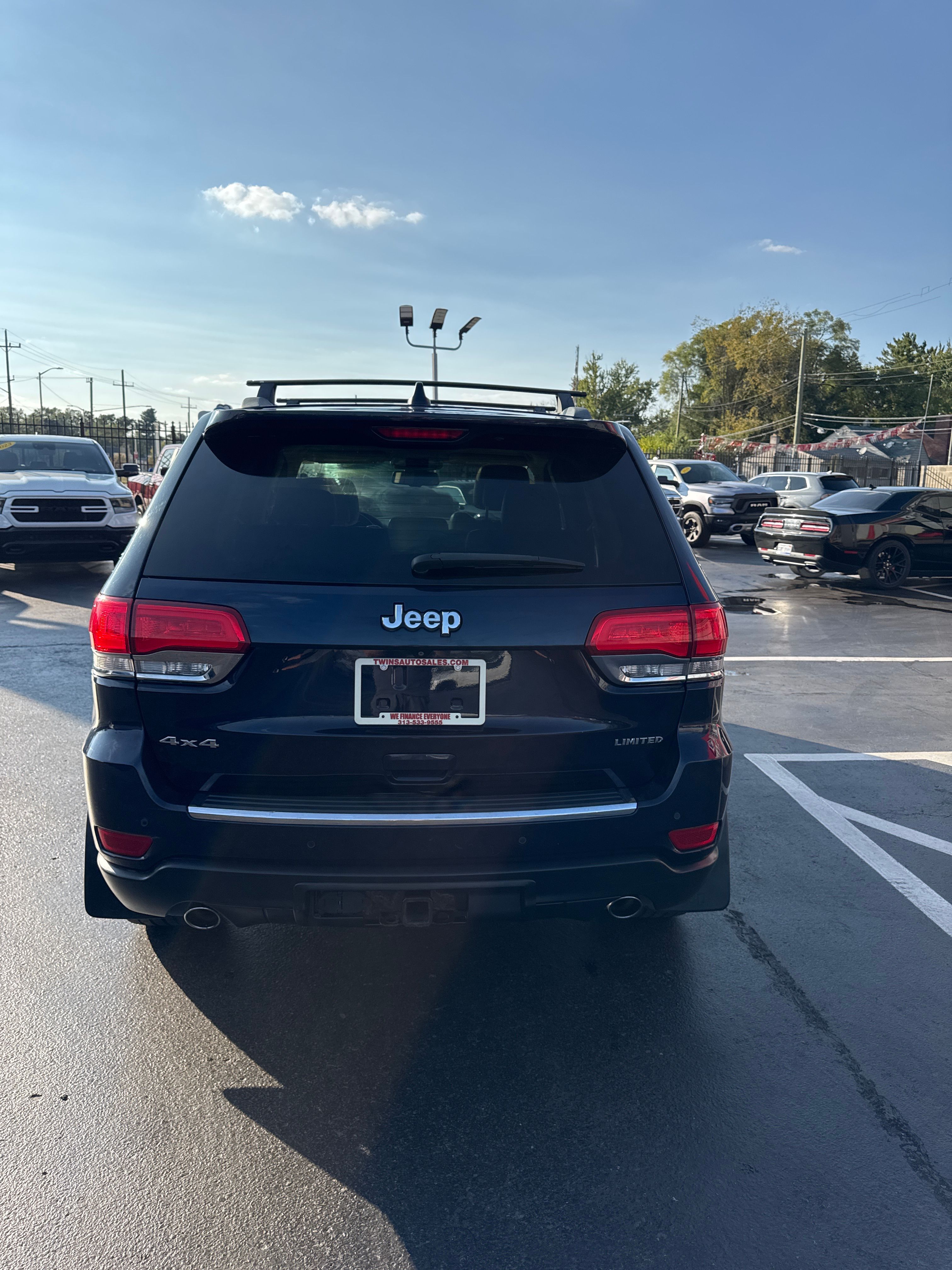 BLUE, 2014 JEEP GRAND CHEROKEE Thumnail Image 7