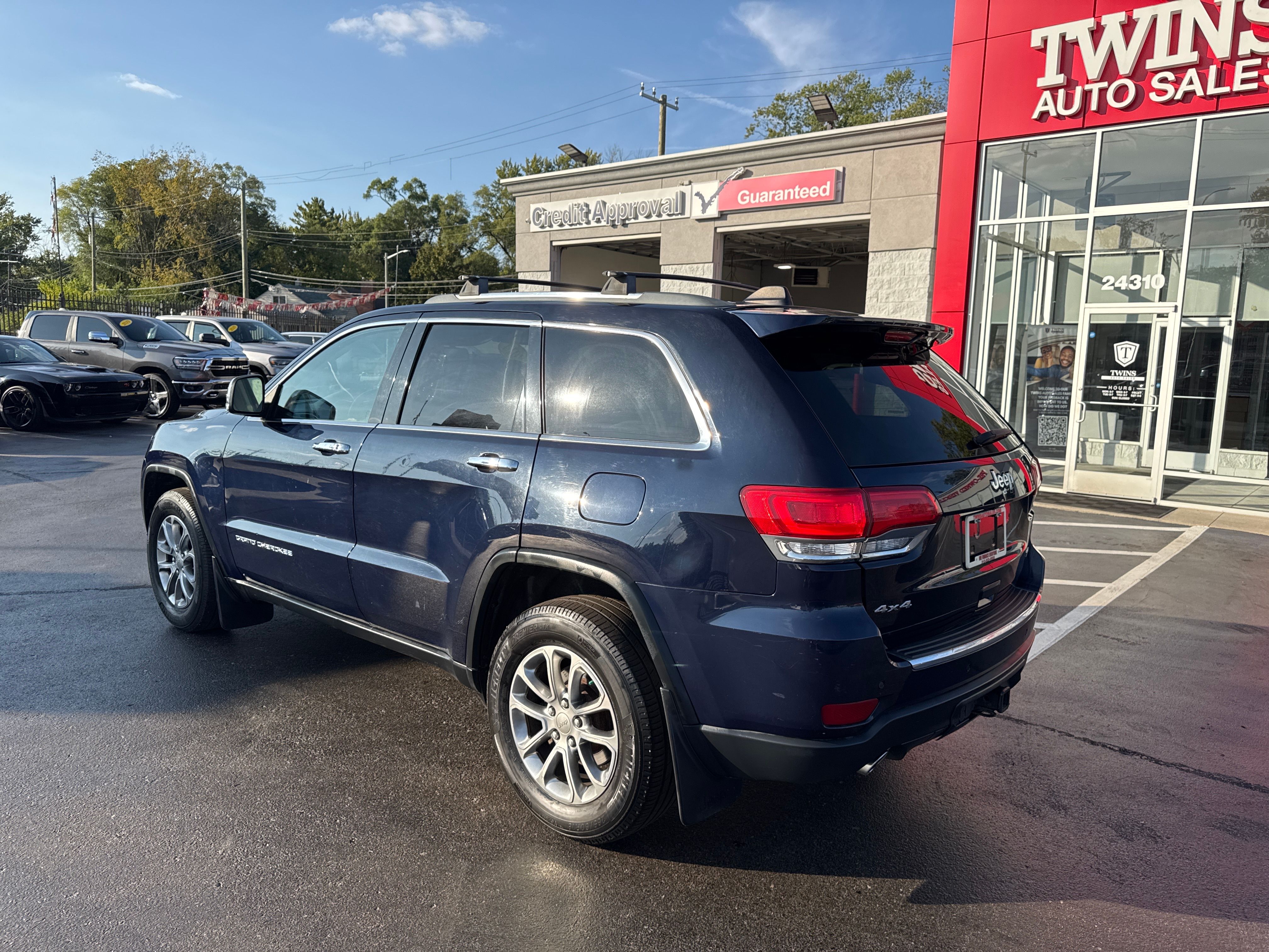 BLUE, 2014 JEEP GRAND CHEROKEE Thumnail Image 8